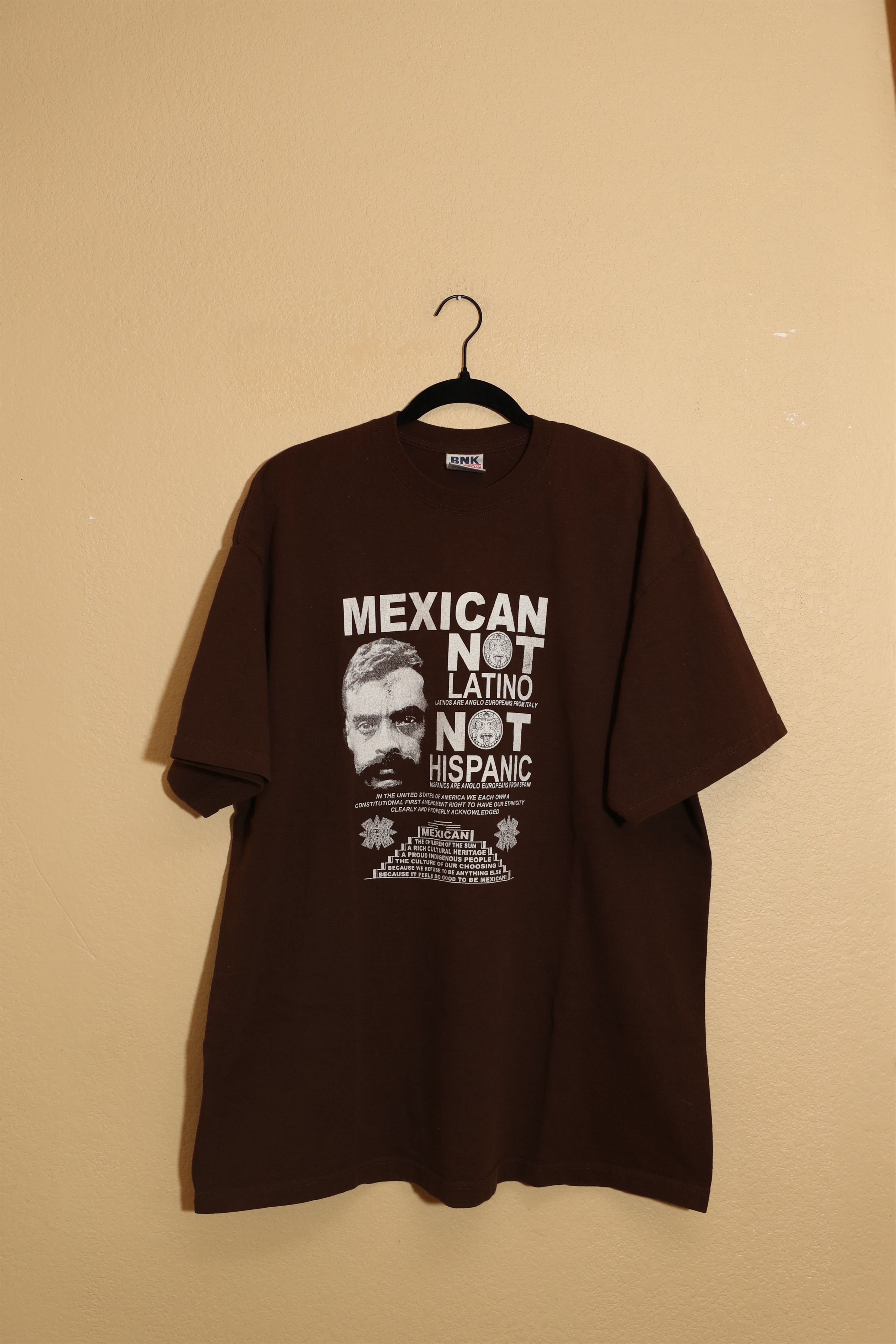Vintage Mexican Not Latino Emiliano Zapata Tee (XXL) Size US XXL / EU 58 / 5 - 1 Thumbnail