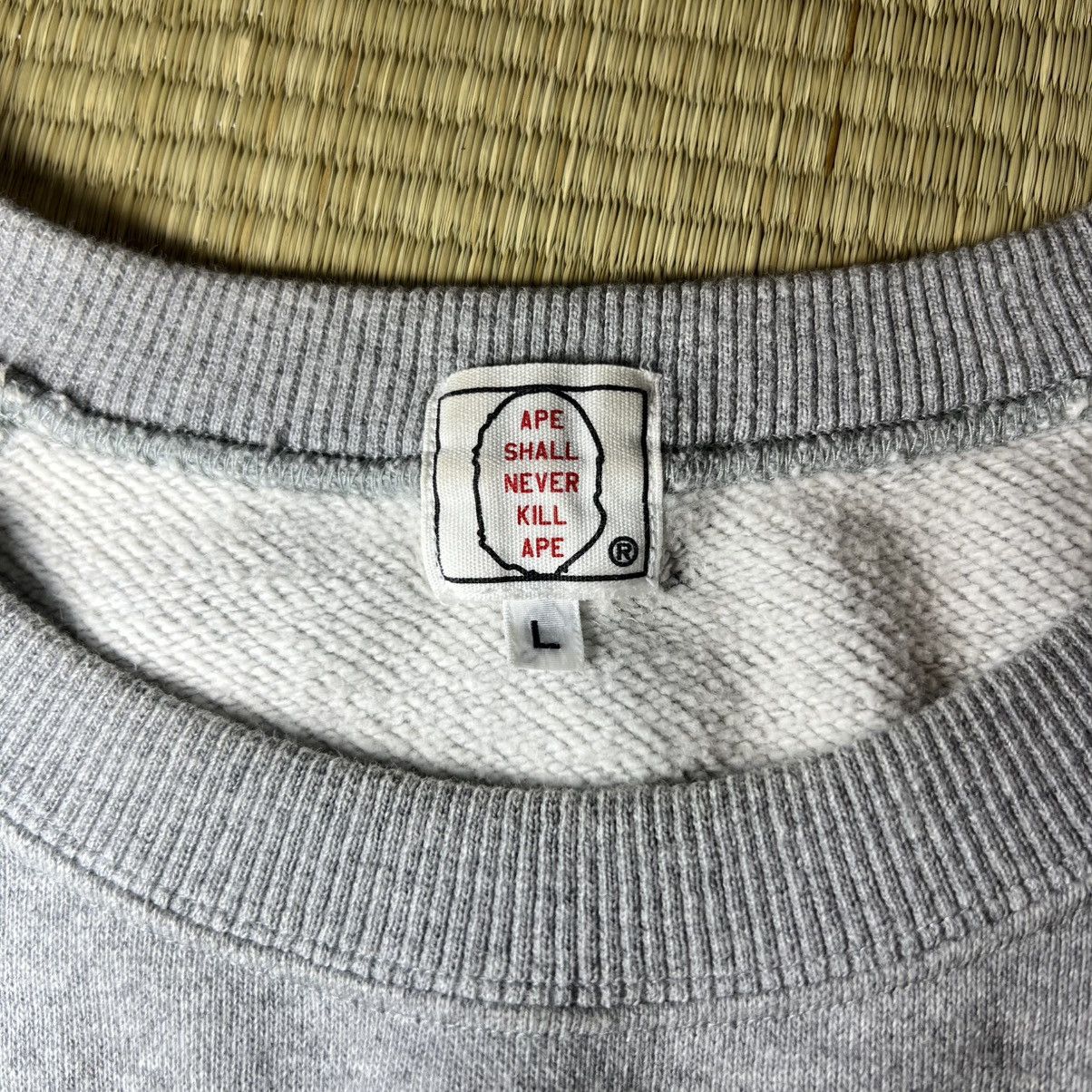 Bape A Bathing Ape Men's Crewneck Sweatshirt Size US L / EU 52-54 / 3 - 4 Thumbnail