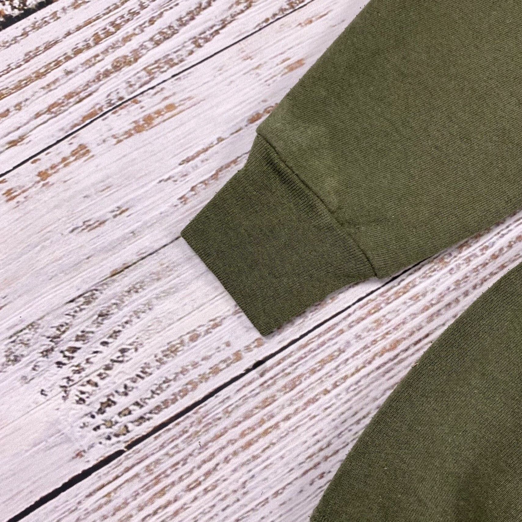 Vintage VTG US TEXTILES US MARINES PT OD GREEN SWEATSHIRT CREWNECK 50/50 USA MADE MEDIUM HOPPER GREEN MARINES PT MILITARY Mens Size US M / EU 48-50 / 2 - 3 Thumbnail