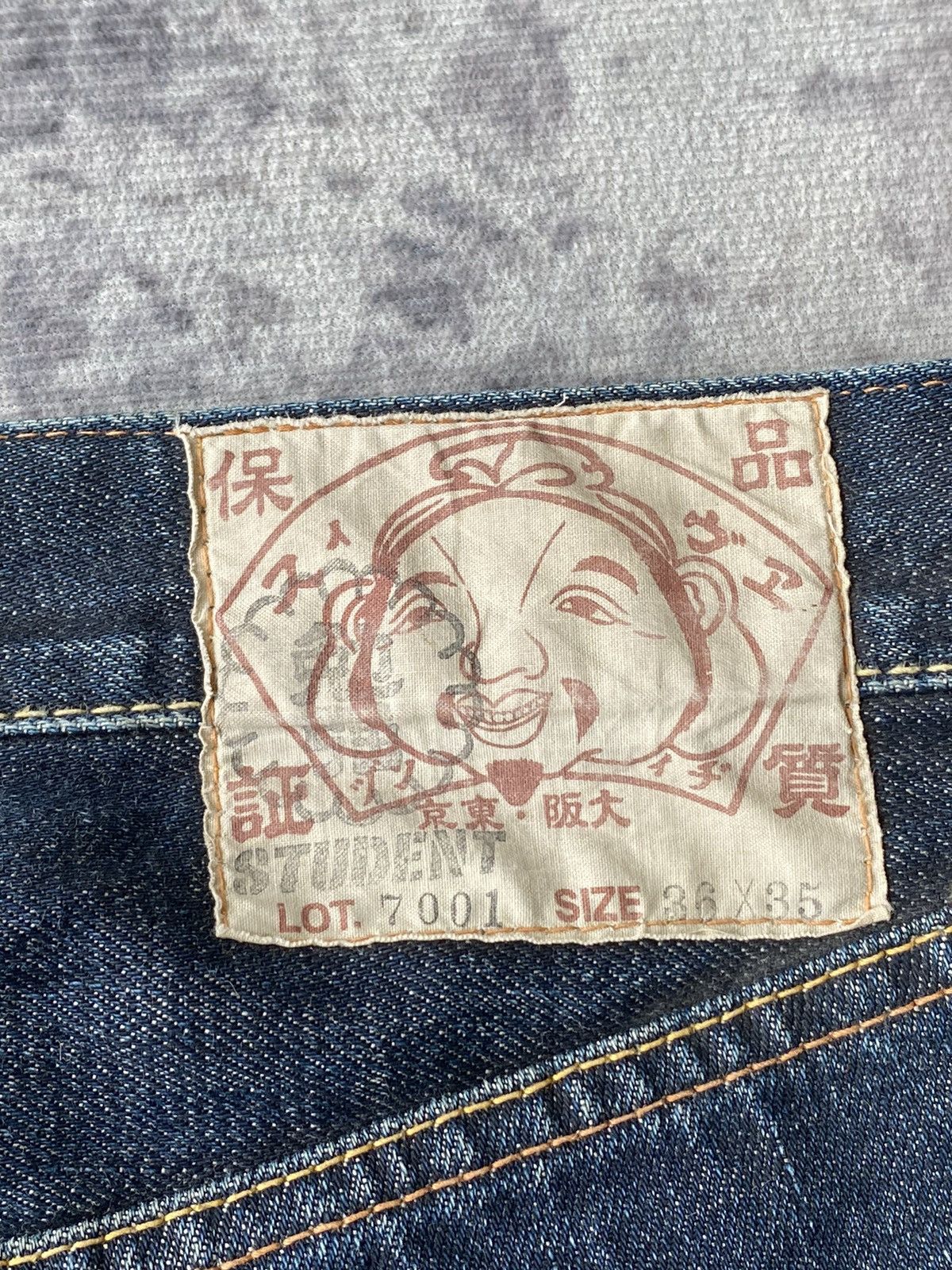 Evisu Vintage Evisu Daicock Painted Baggy Denim / Travis l Scott Size US 34 / EU 50 - 8 Thumbnail