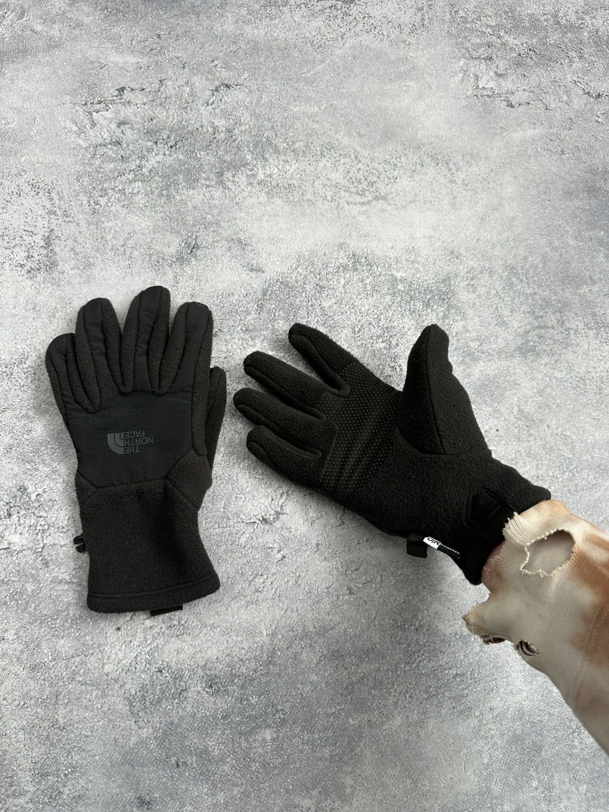 The North Face The North Face Fleece Winter Black Gloves Outdoor Gorpcore Size ONE SIZE - 2 Thumbnail