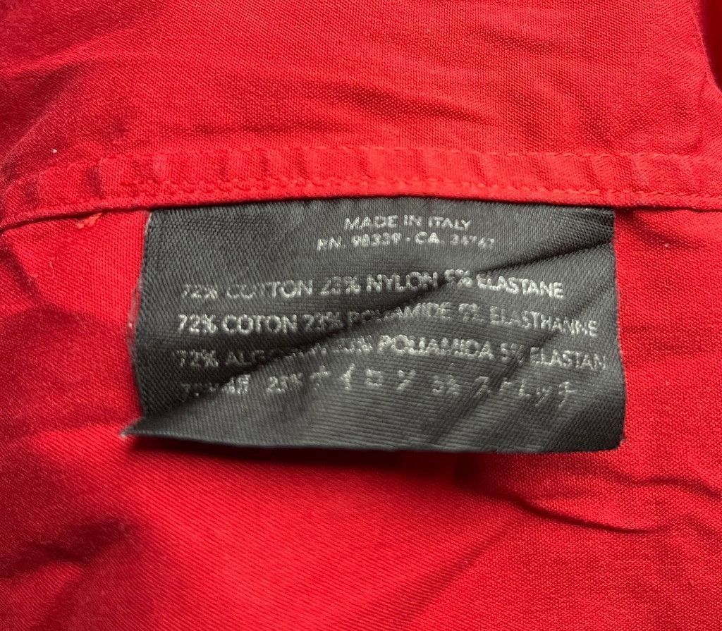 Prada Rare Prada Red Short Sleeve Shirt – Made in Italy – 48 Size US L / EU 52-54 / 3 - 8 Thumbnail