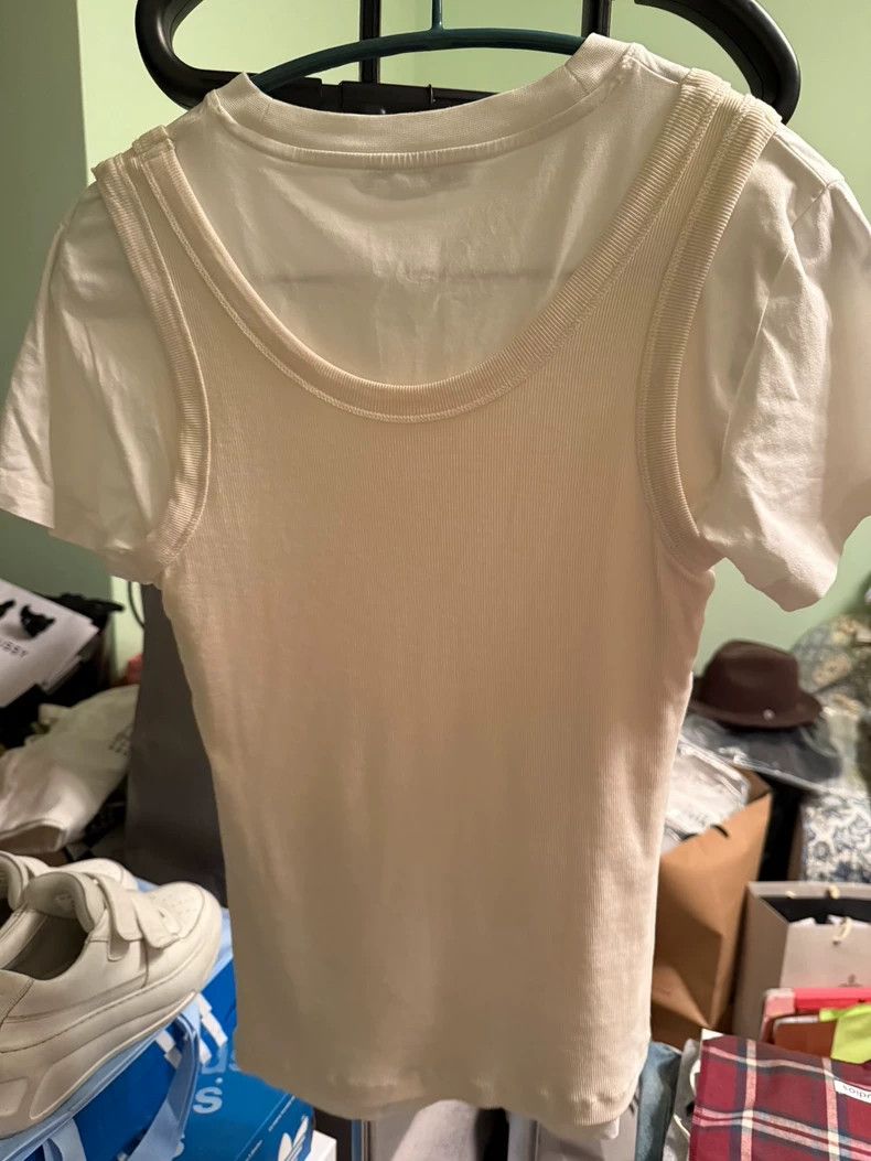Acne Studios acne studios White short-sleeved shirt 2506-Nextarrow Size M / US 6-8 / IT 42-44 - 6 Thumbnail