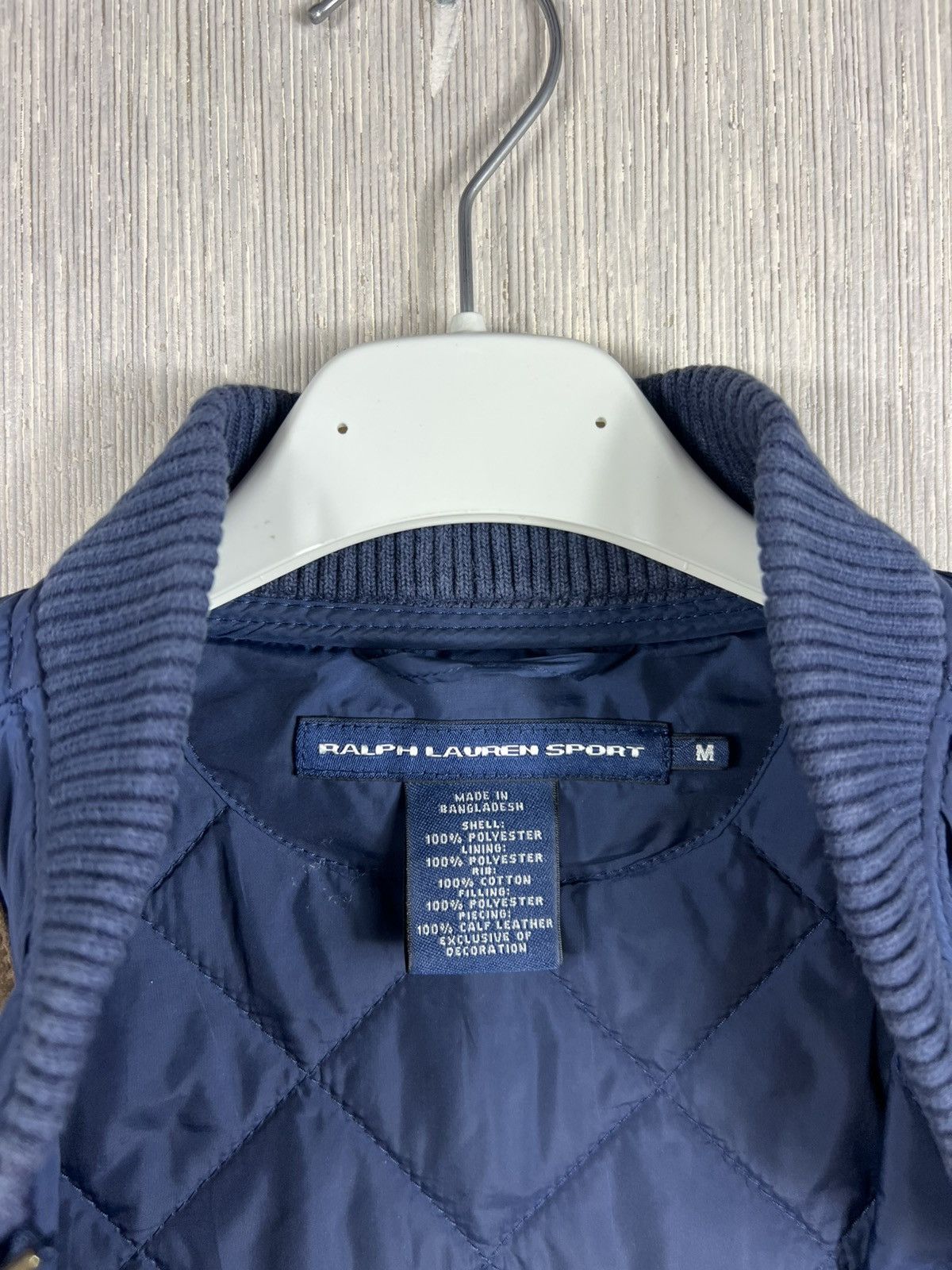 Ralph Lauren Vintage Ralph Lauren Sport suede leather quilted down jacket Size M / US 6-8 / IT 42-44 - 20 Thumbnail