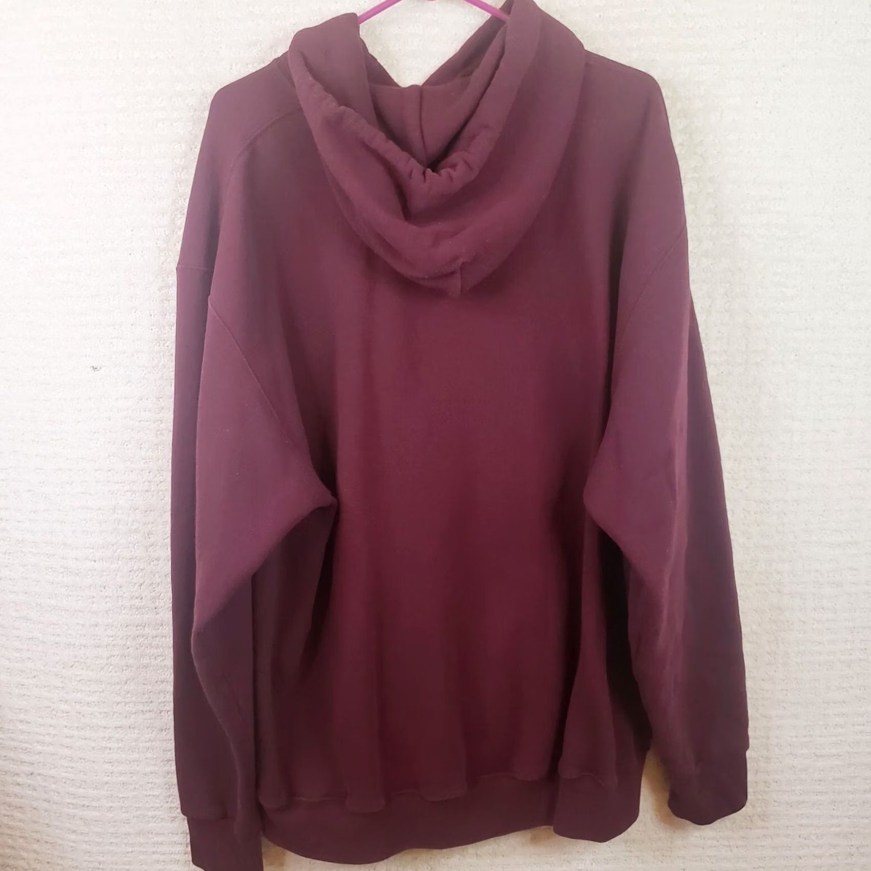 Russell Athletic VINTAGE Russell Athletic Hoodie Men 2XL Maroon Jersey Grunge 90s Pockets Pullover Size US XXL / EU 58 / 5 - 7 Thumbnail