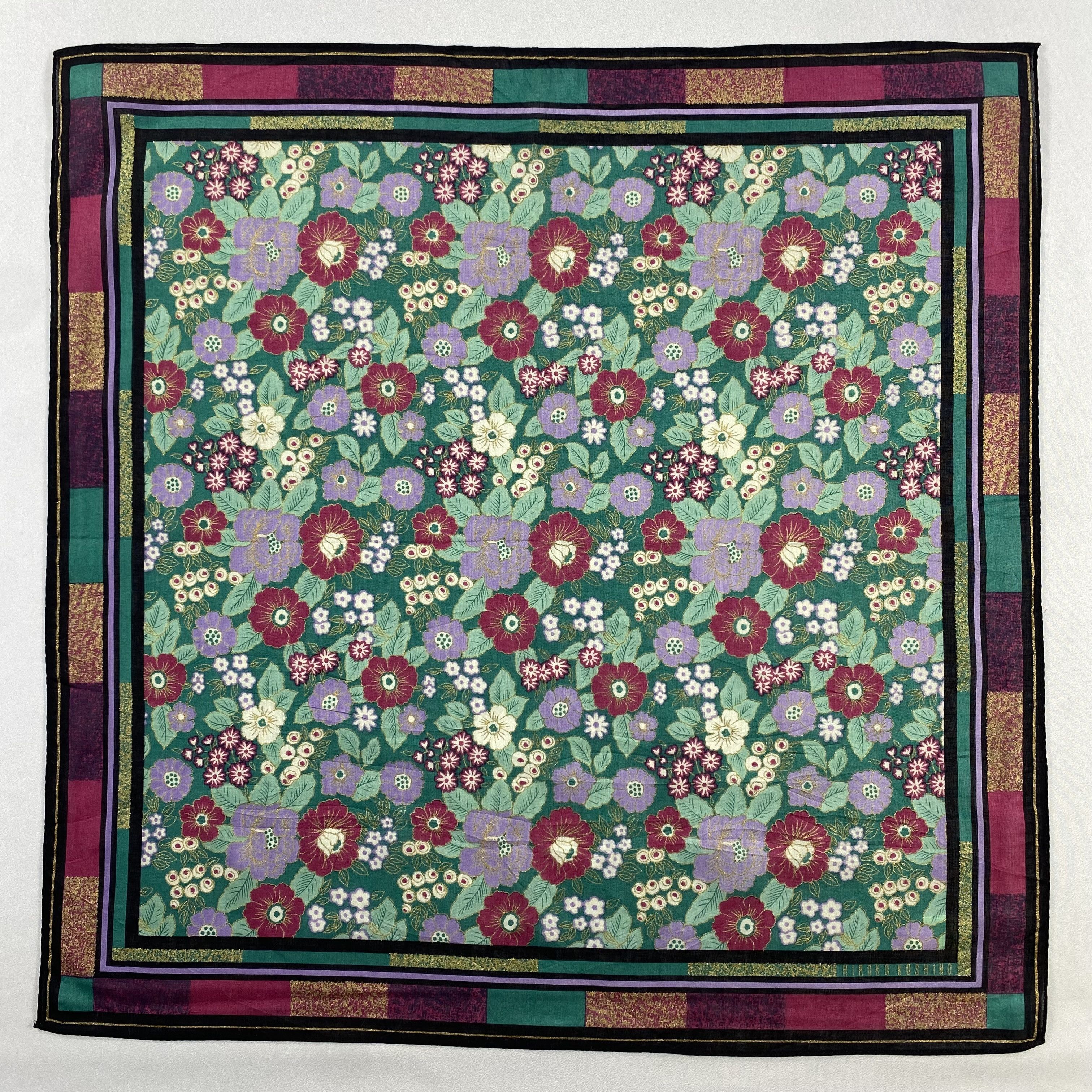 Hiroko Koshino Homme × Vintage Hiroko Koshino Homme Handkerchief / Neckerchief-P1217 Size ONE SIZE - 1 Thumbnail