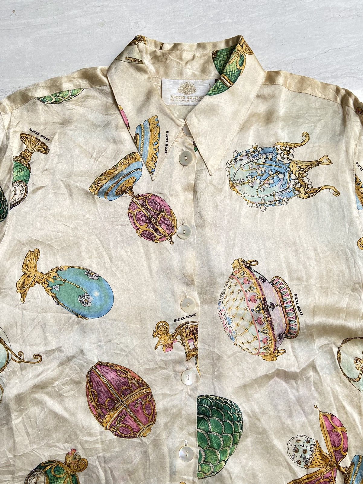 Designer × Japanese Brand Desiles By Beatrice Zanetta Motive Shirt Size US M / EU 48-50 / 2 - 8 Thumbnail