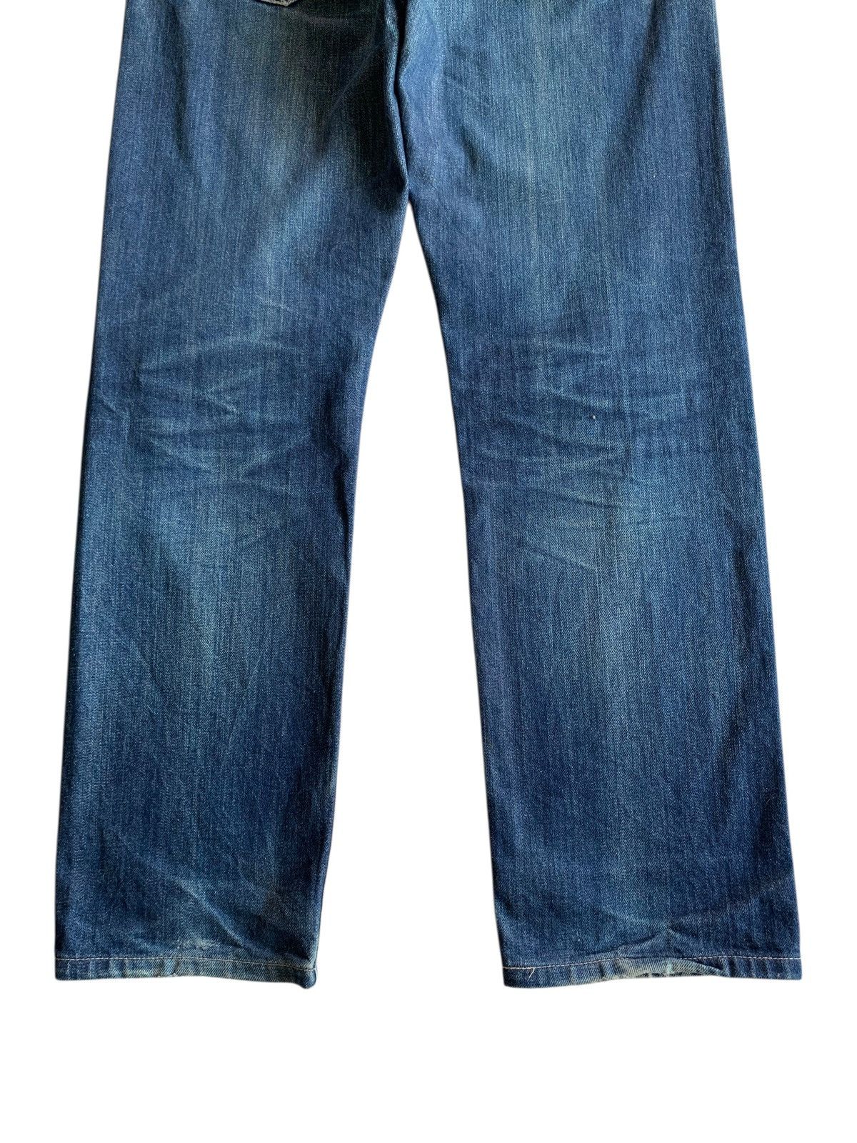 Muji MUJI SELVEDGE JAPANESE DISTRESSED DENIM Size US 31 - 7 Thumbnail