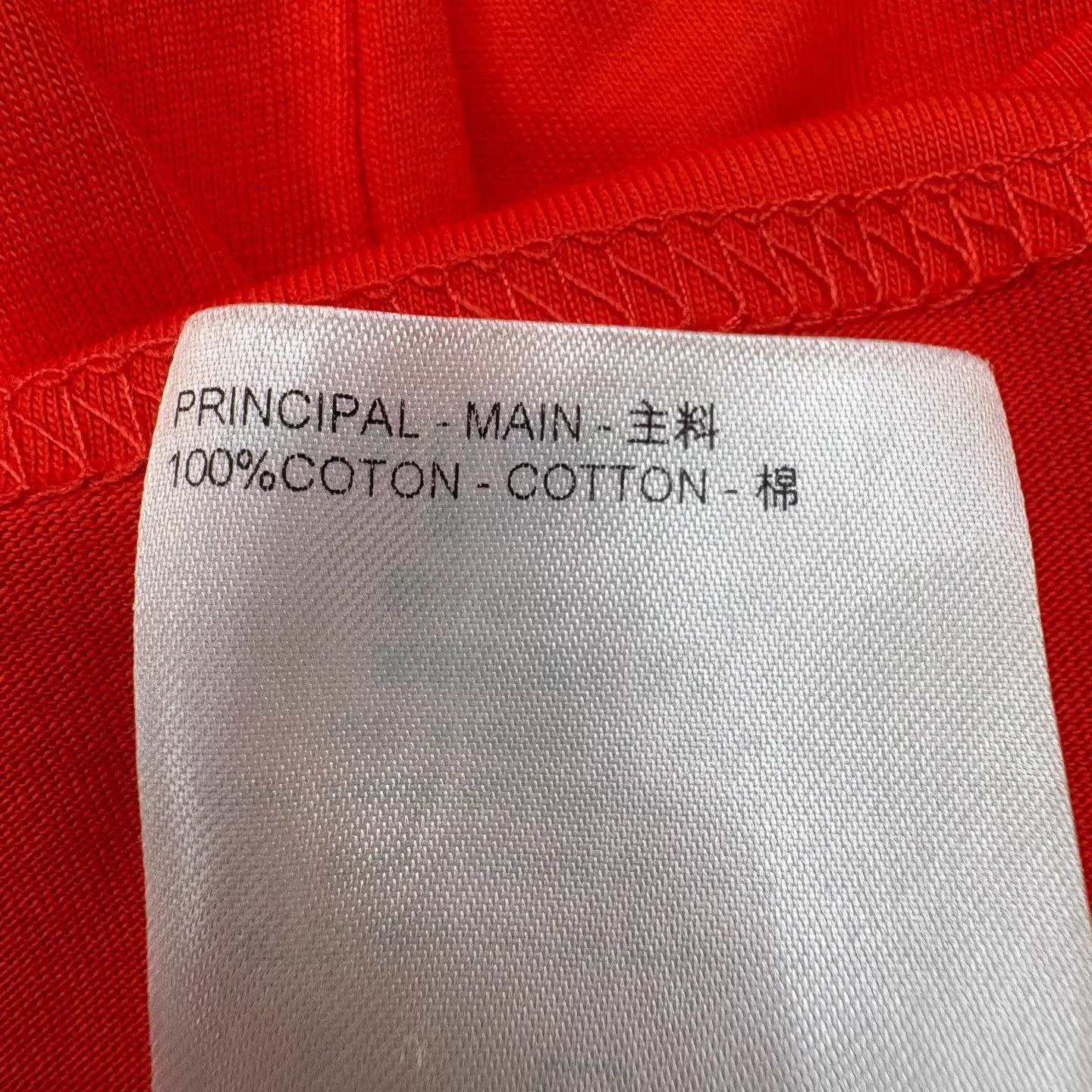 Louis Vuitton Louis Vuitton Orange Wave Logo SS Tee L Size US L / EU 52-54 / 3 - 8 Thumbnail