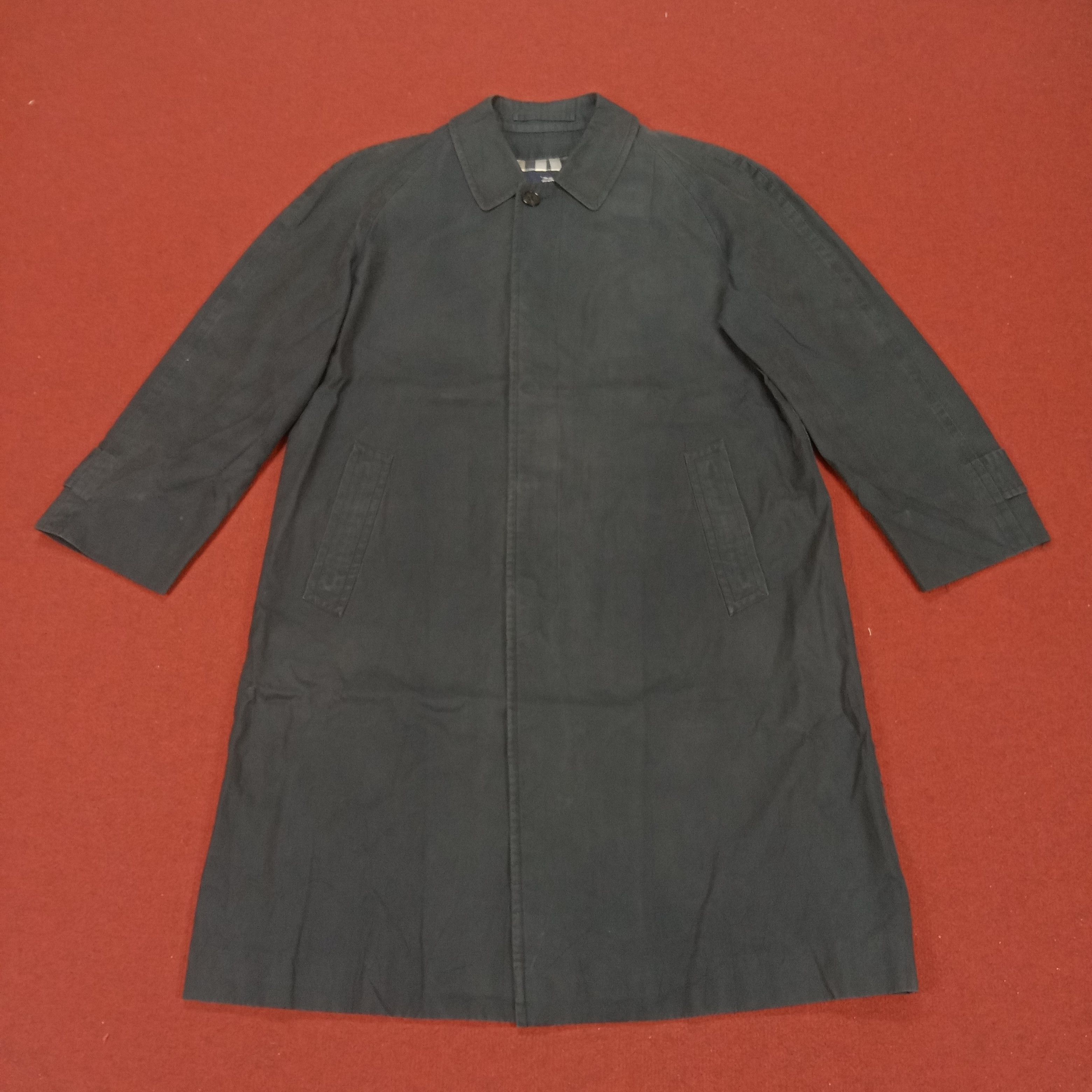 Burberry × Vintage Burberry London Winter Style Trench Coat Jacket Size US L / EU 52-54 / 3 - 1 Thumbnail