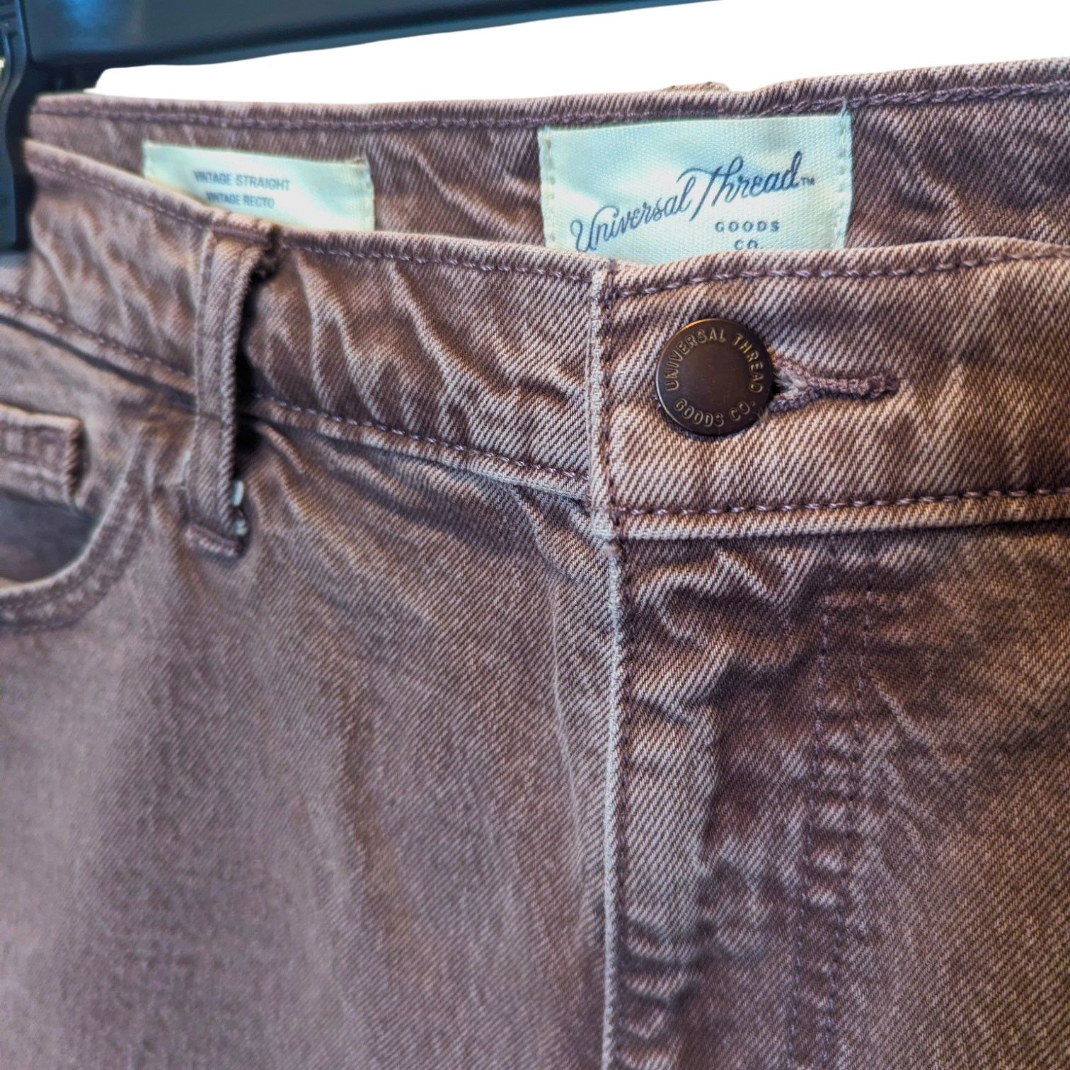 Other Universal Thread Vintage Straight Mauve Jeans 14/32R Size 36" / US 14 / IT 50 - 4 Thumbnail