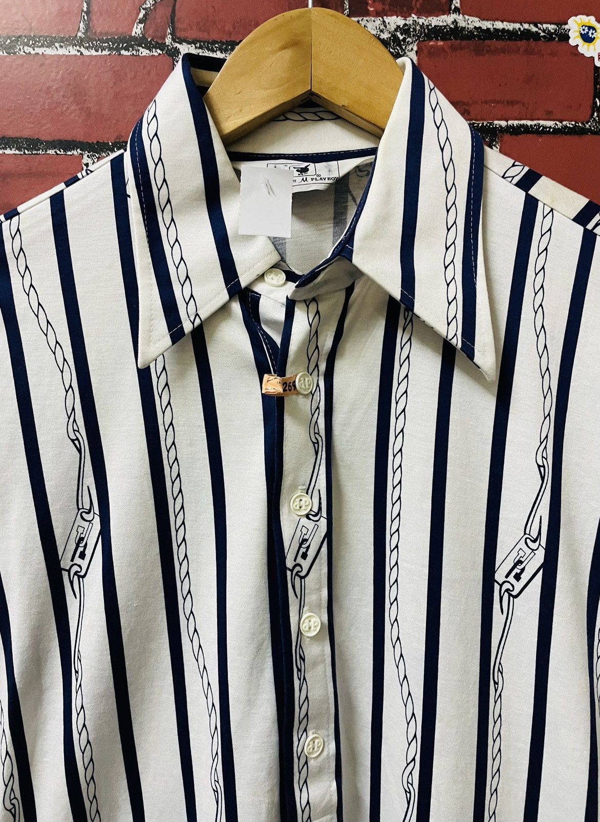 Designer × Playboy × Vintage VINTAGE PLAYBOY SHIRT Size US M / EU 48-50 / 2 - 3 Thumbnail