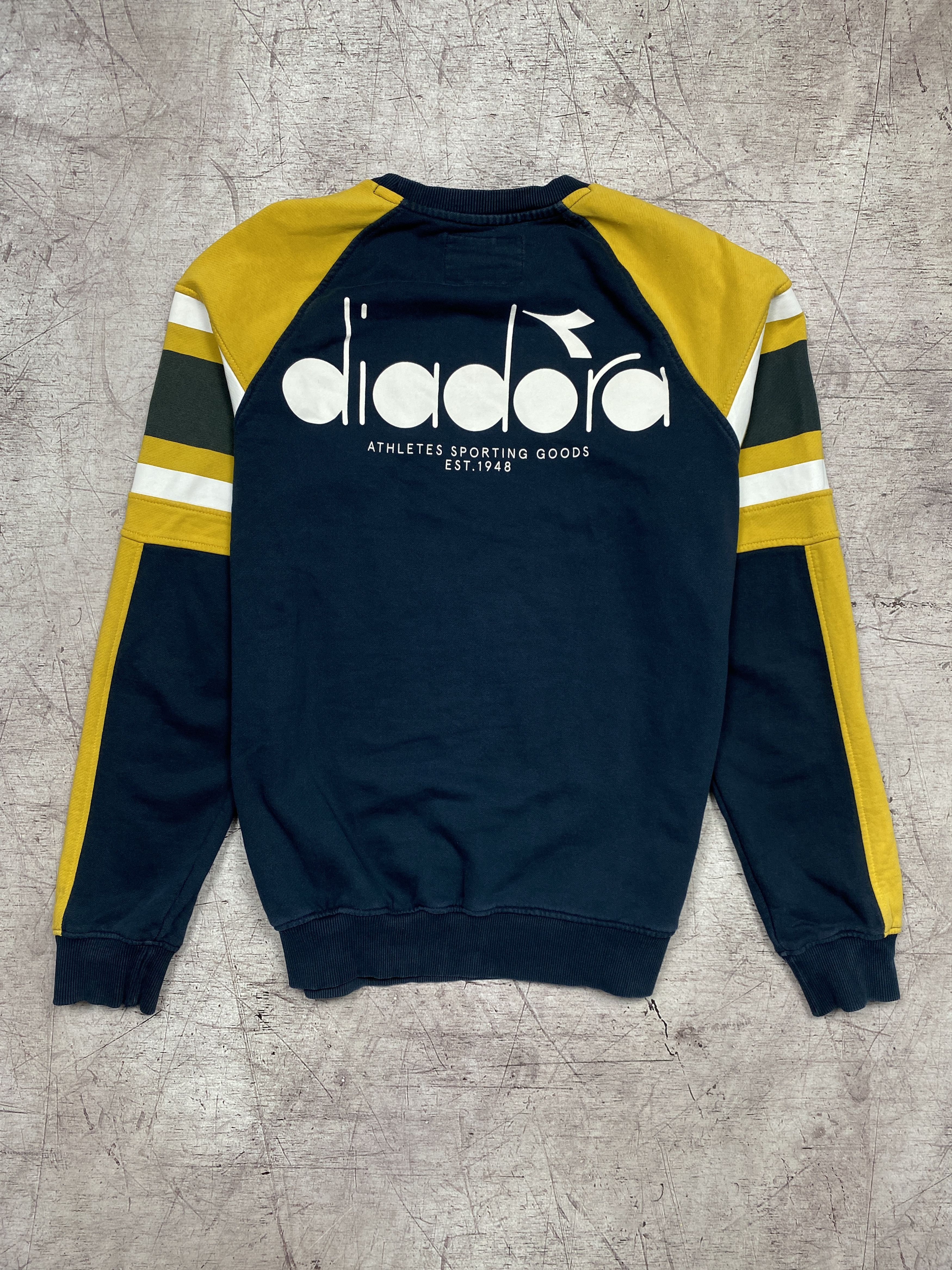 Diadora × Vintage Diadora Vintage Mens Crew Neck Sweatshirt Size US S / EU 44-46 / 1 - 1 Thumbnail