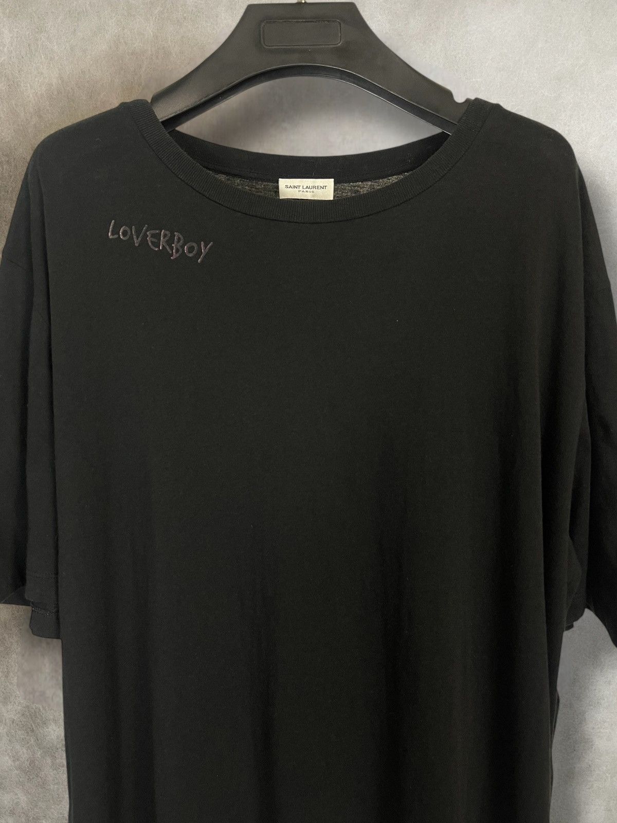 Saint Laurent Paris 2019 Saint laurent ‘lover boy’ tee Size US M / EU 48-50 / 2 - 3 Thumbnail