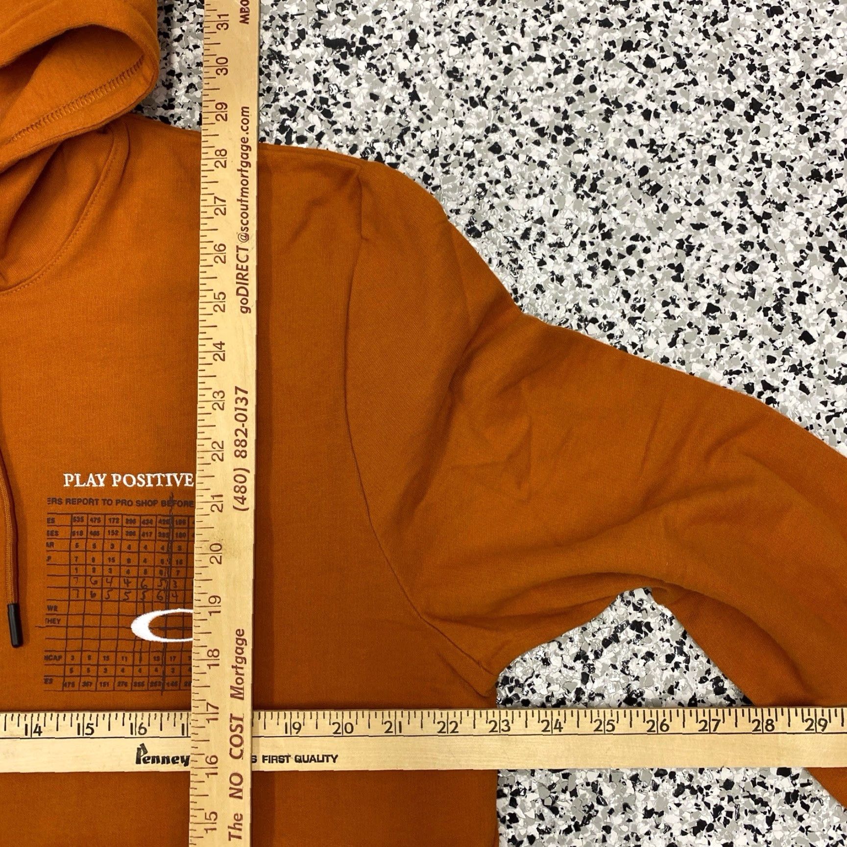 Oakley Oakley Hoodie Full Zip Men’s Large Sweatshirt Burnt Orange Outdoor Golf Size US L / EU 52-54 / 3 - 3 Thumbnail