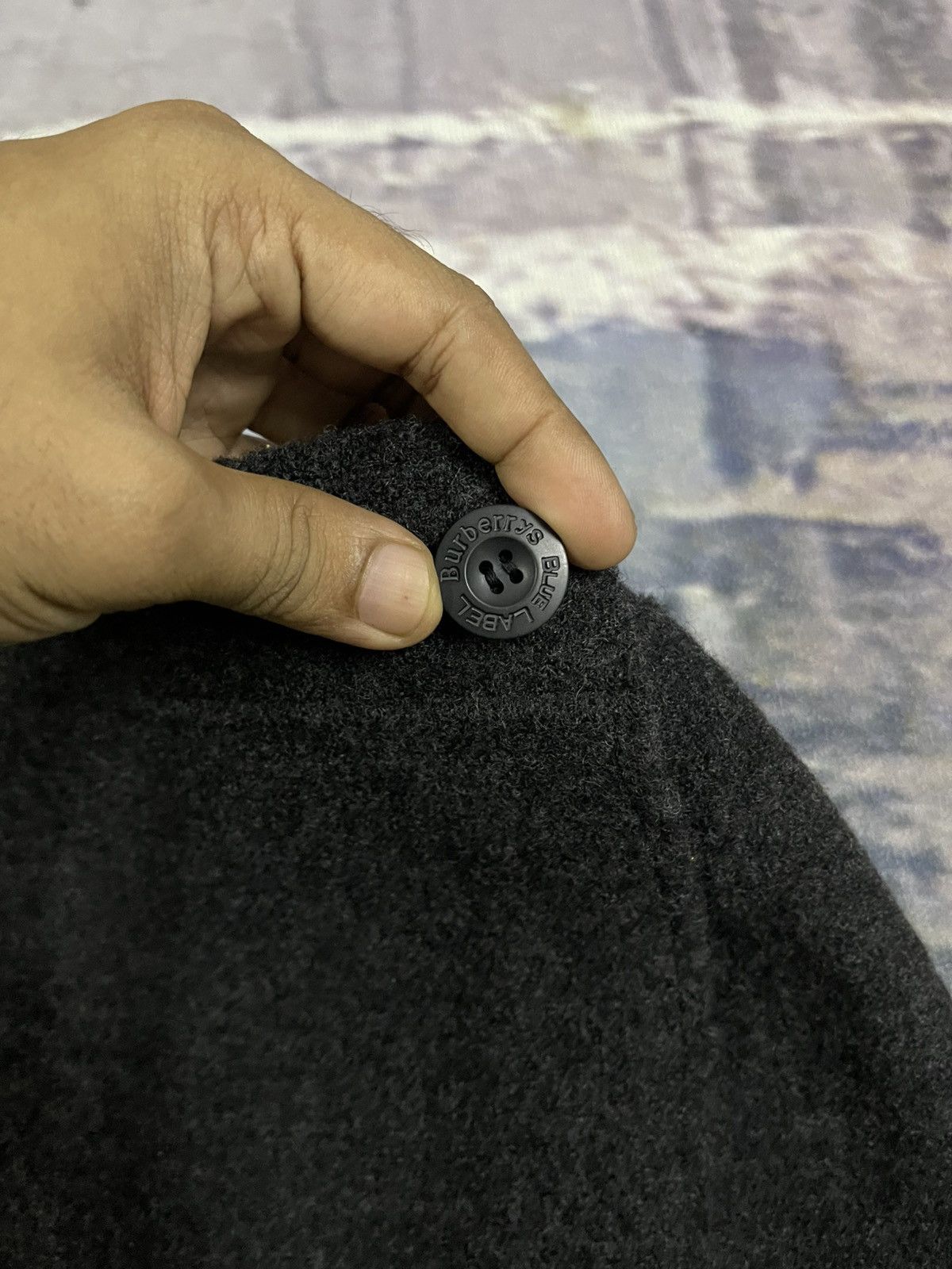 Burberry × Japanese Brand × Vintage 90s BURBERRYS BLUE LABEL WOOL MINI SKIRT Size 22" - 12 Thumbnail