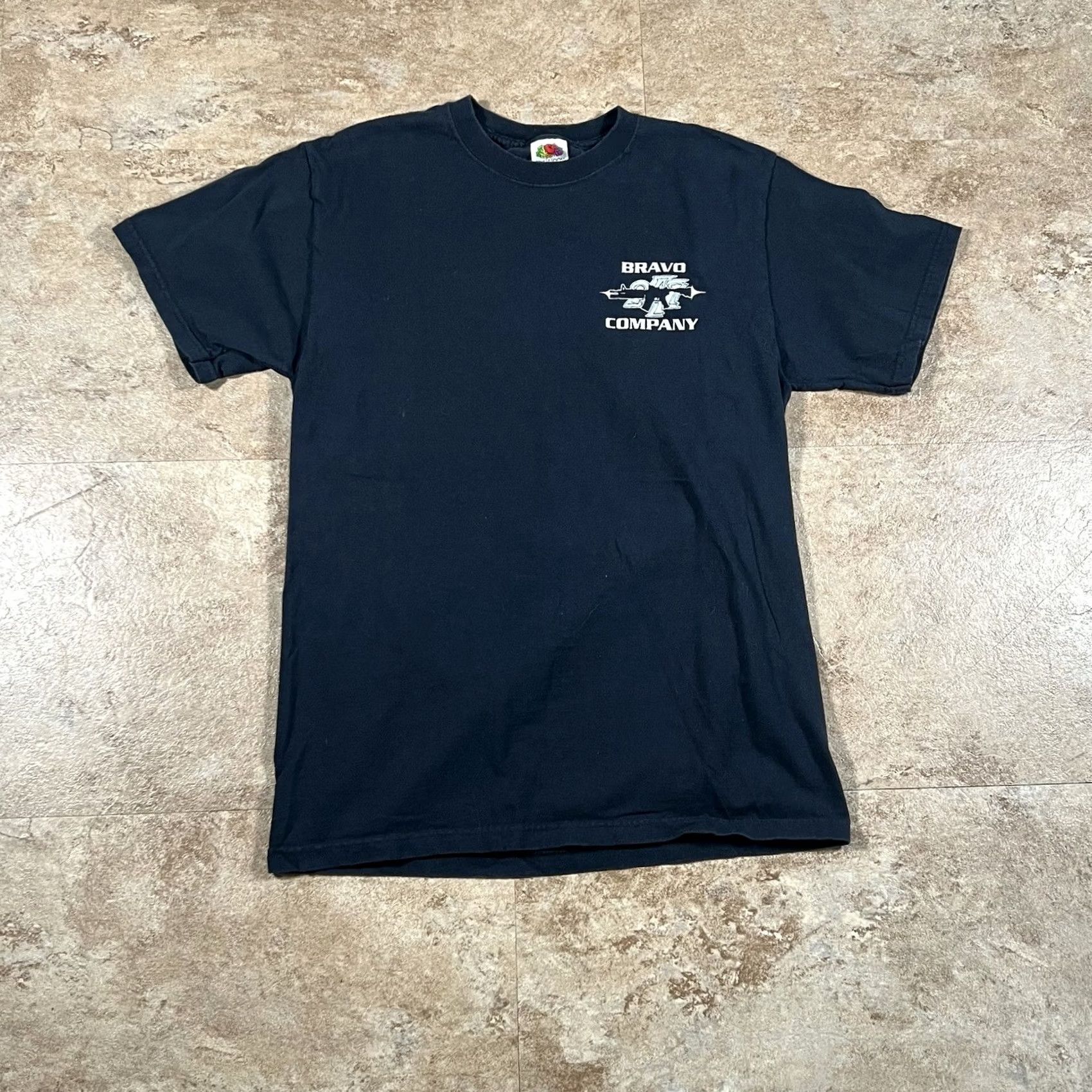Vintage VINTAGE Bravo Company War Dawgs T-Shirt Men M Black 2009 Y2k Military Size US M / EU 48-50 / 2 - 3 Thumbnail