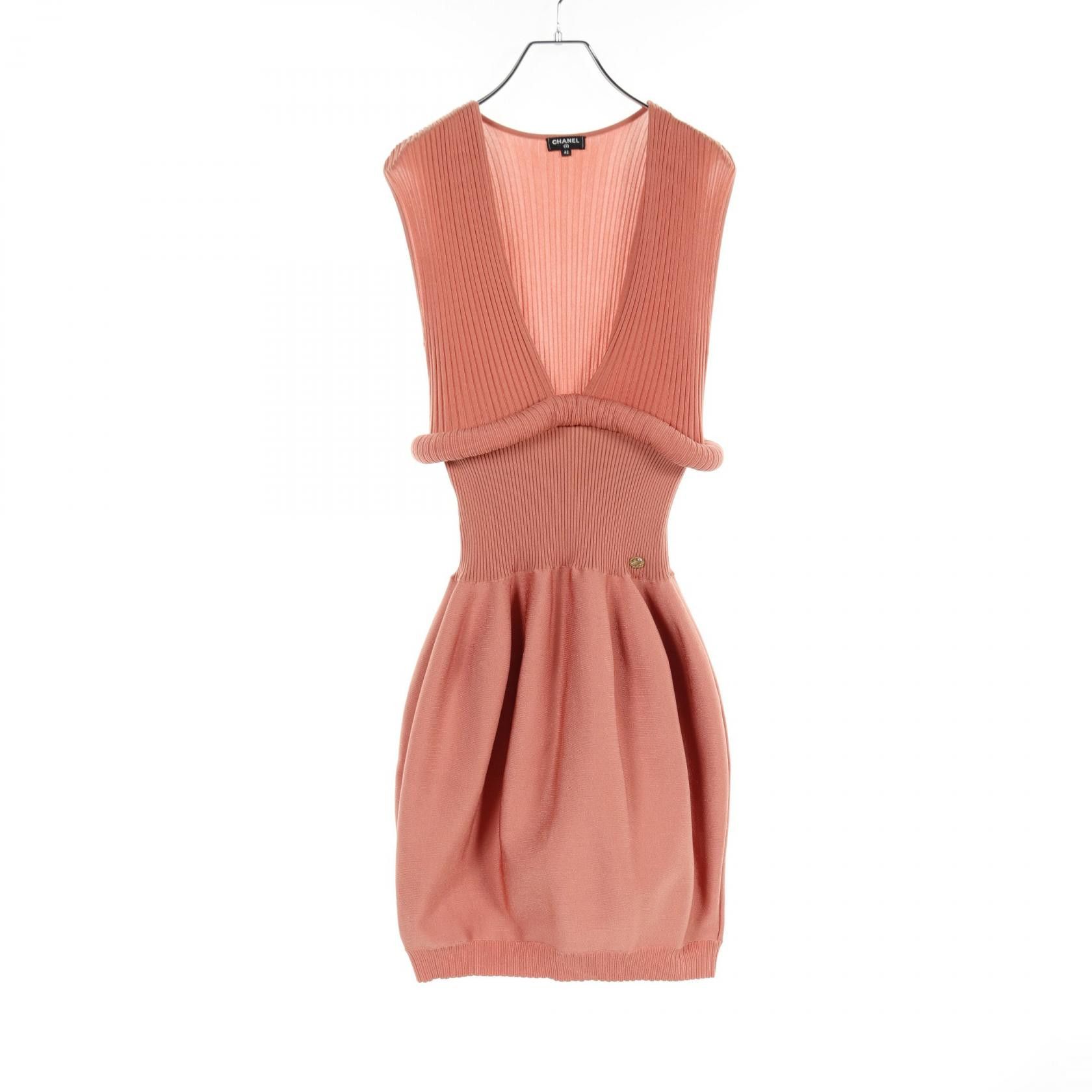 Chanel Chanel Chanel P58182K07646 Cupro Dress Others Dresses P58182K07646 Size ONE SIZE - 1 Thumbnail