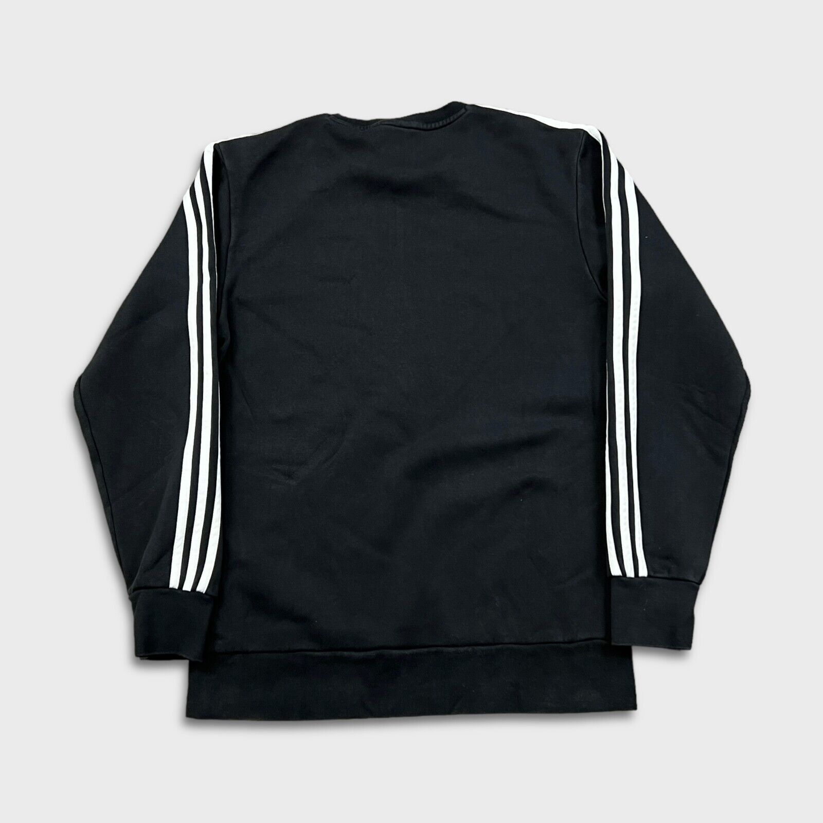 Adidas × Vintage Adidas Sweatshirt Medium Stripe Spell Out Pullover Crewneck Size US M / EU 48-50 / 2 - 3 Thumbnail