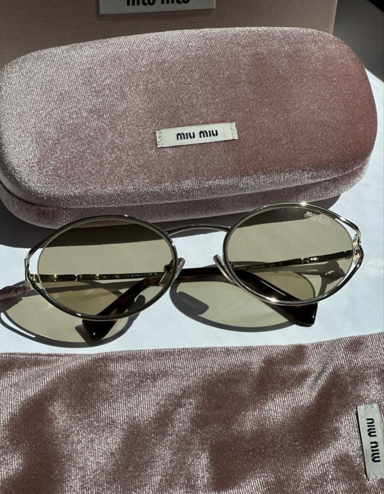 Miu Miu NEW Miu Miu sunglasses MU 52YS ZVN10R Size ONE SIZE - 2 Thumbnail