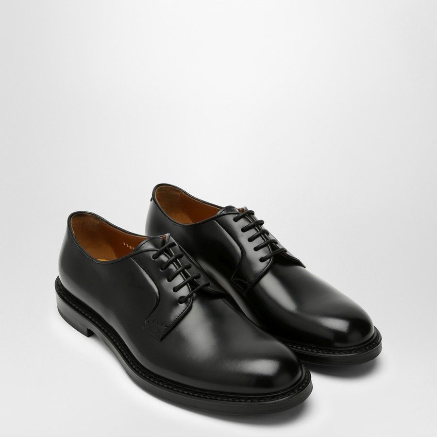 Doucal's o1d2blof0225 Leather Lace-up Shoes in Black Size US 11 / EU 44 - 1 Thumbnail
