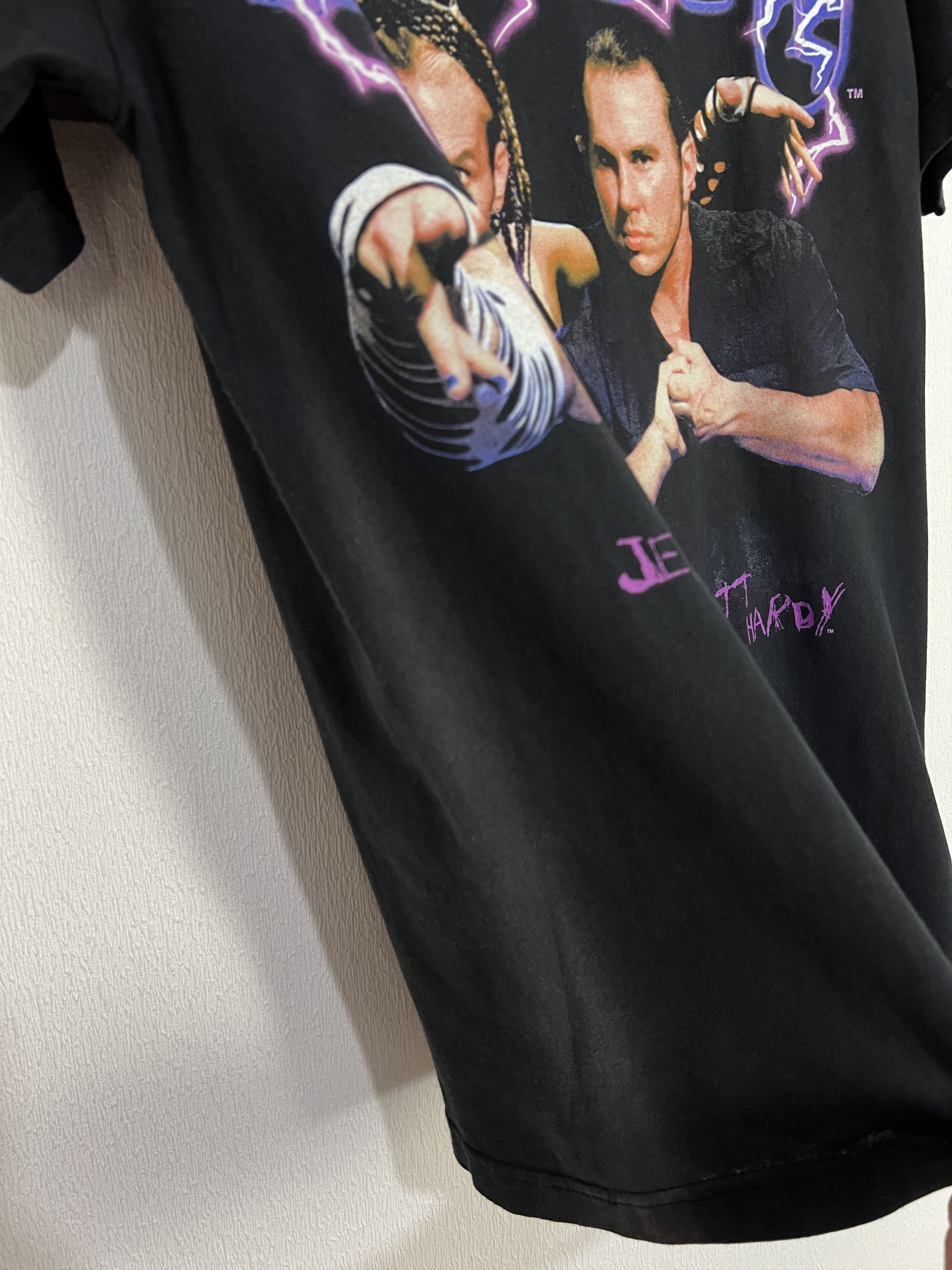 Vintage The Hardys WWE Wrestling Shirt Jersey Tee Hype Over Print Size US M / EU 48-50 / 2 - 6 Thumbnail