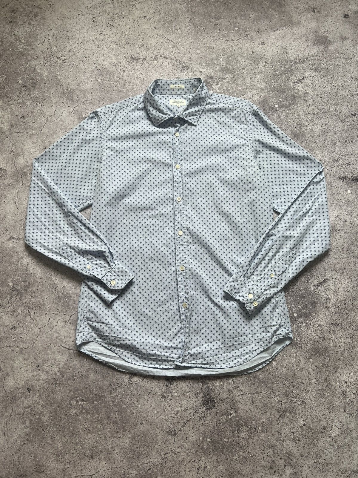 Hartford Hartford Shirt Slim Fit Button Up Blue Men's Size US L / EU 52-54 / 3 - 1 Thumbnail