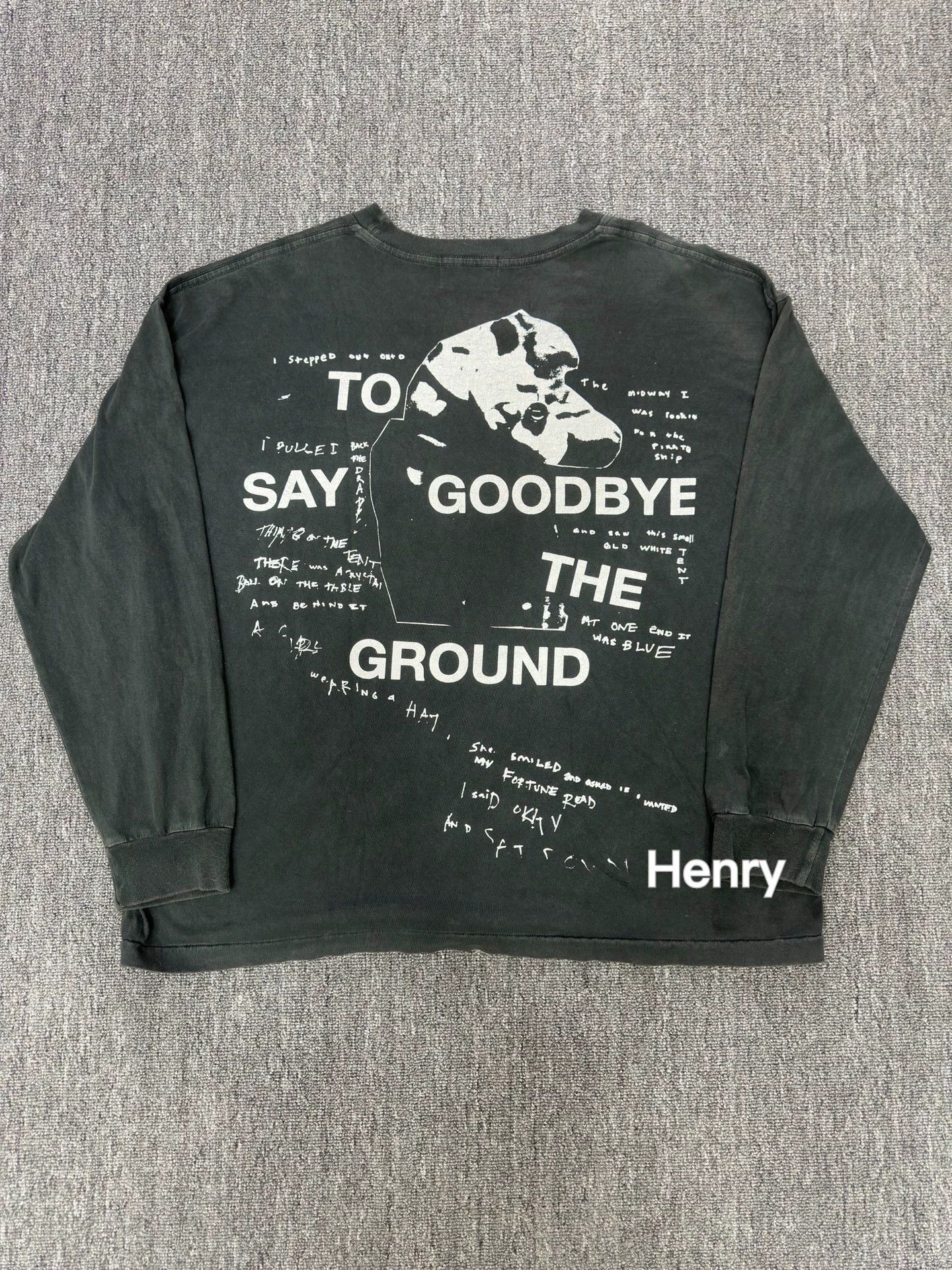 Enfants Riches Deprimes Enfants Riches Deprimes 23SS New Portrait Long-Sleeve Shirt Size US L / EU 52-54 / 3 - 4 Thumbnail