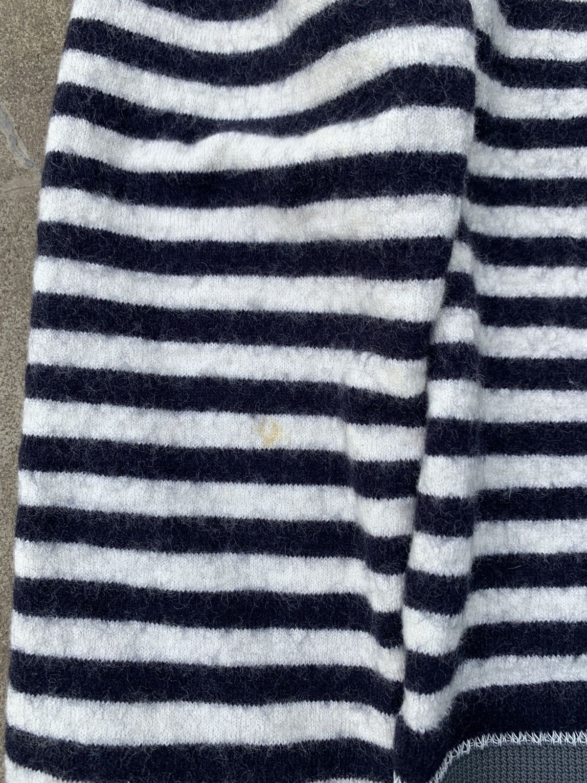 Comme des Garcons Archive Comme des Garcons Striped Wool Crop Sweater Size M / US 6-8 / IT 42-44 - 18 Thumbnail
