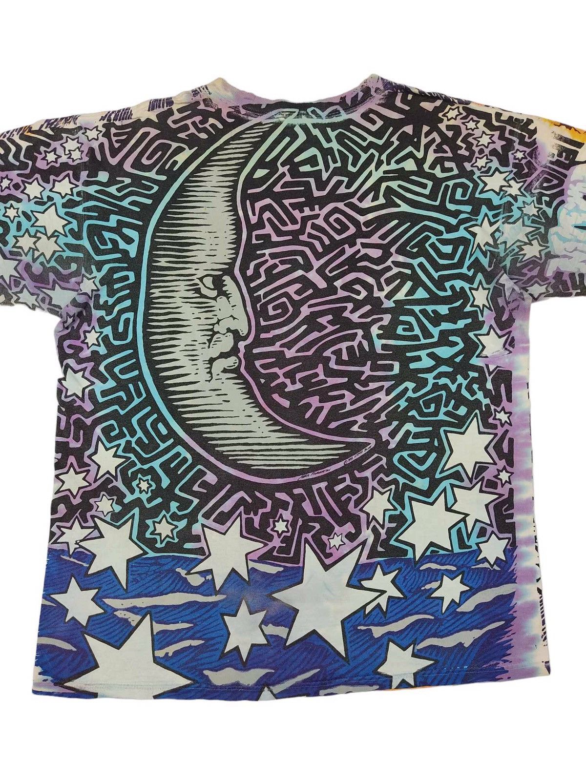 Liquid Blue × Vintage Vintage 1992 Liquid Blue Sun And Moon Tee T-Shirt Size US L / EU 52-54 / 3 - 7 Thumbnail