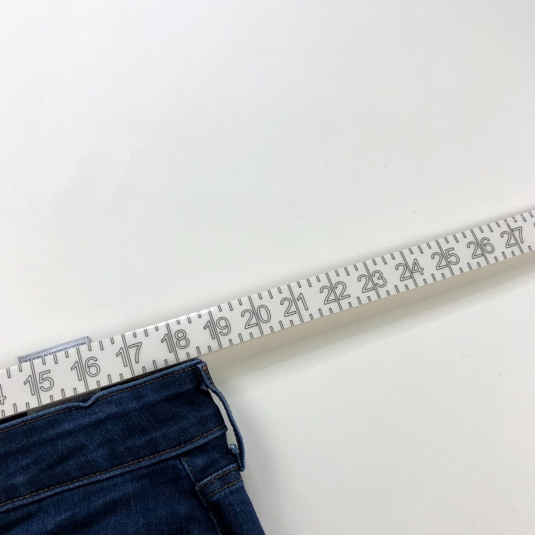 NYDJ NYDJ Marilyn Straight Blue Plus 16w Jeans Lift Tuck Mid Rise 36W 30L Stretch Pockets Belt Loops 5-Pocket Mens Womens Girls Boys Size 38" / US 16 / IT 52 - 6 Thumbnail