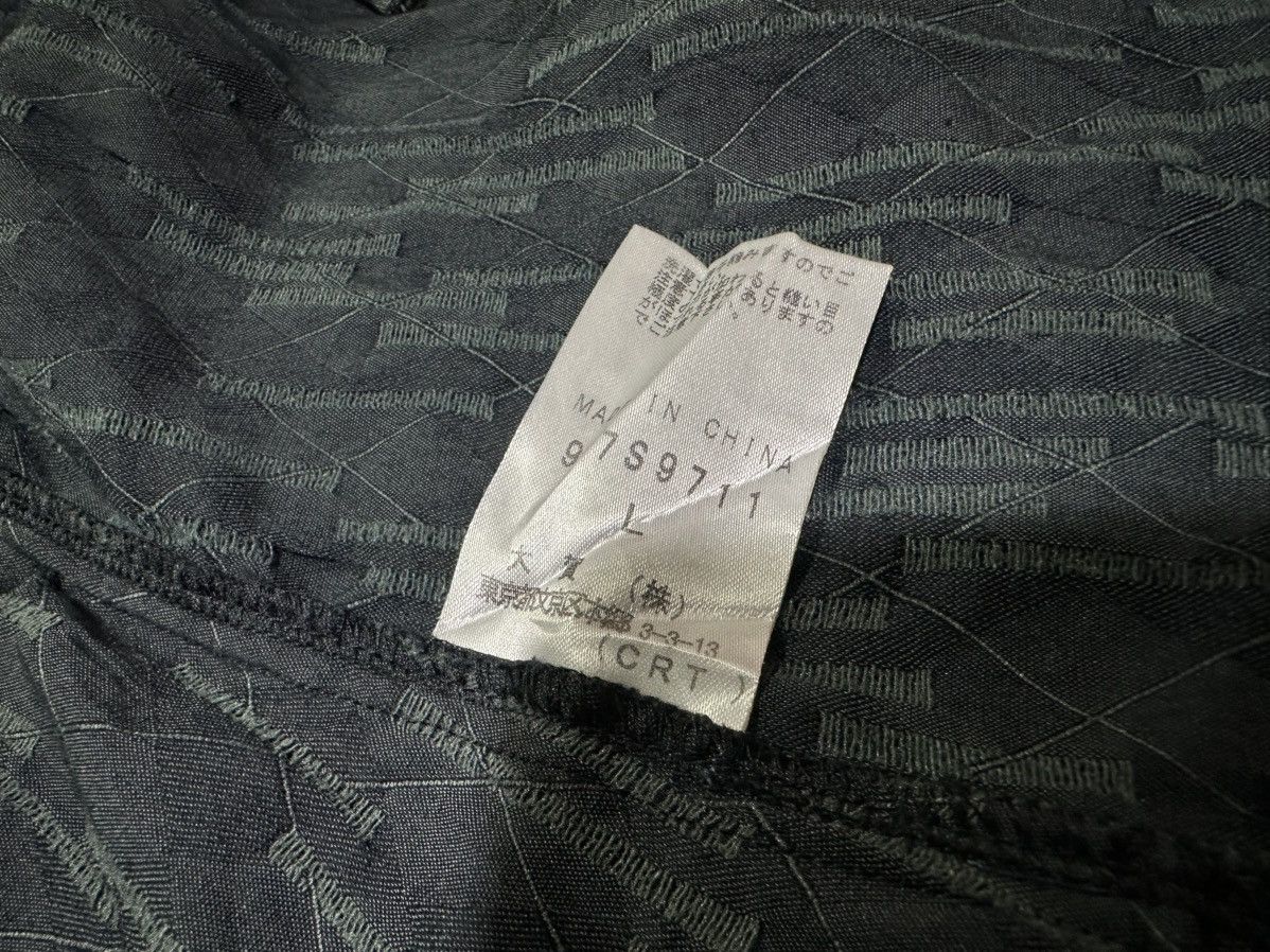 Morgan Homme 🔥Sick Y2K Morgan Homme Argyle Pleats Shirt Size US L / EU 52-54 / 3 - 13 Thumbnail