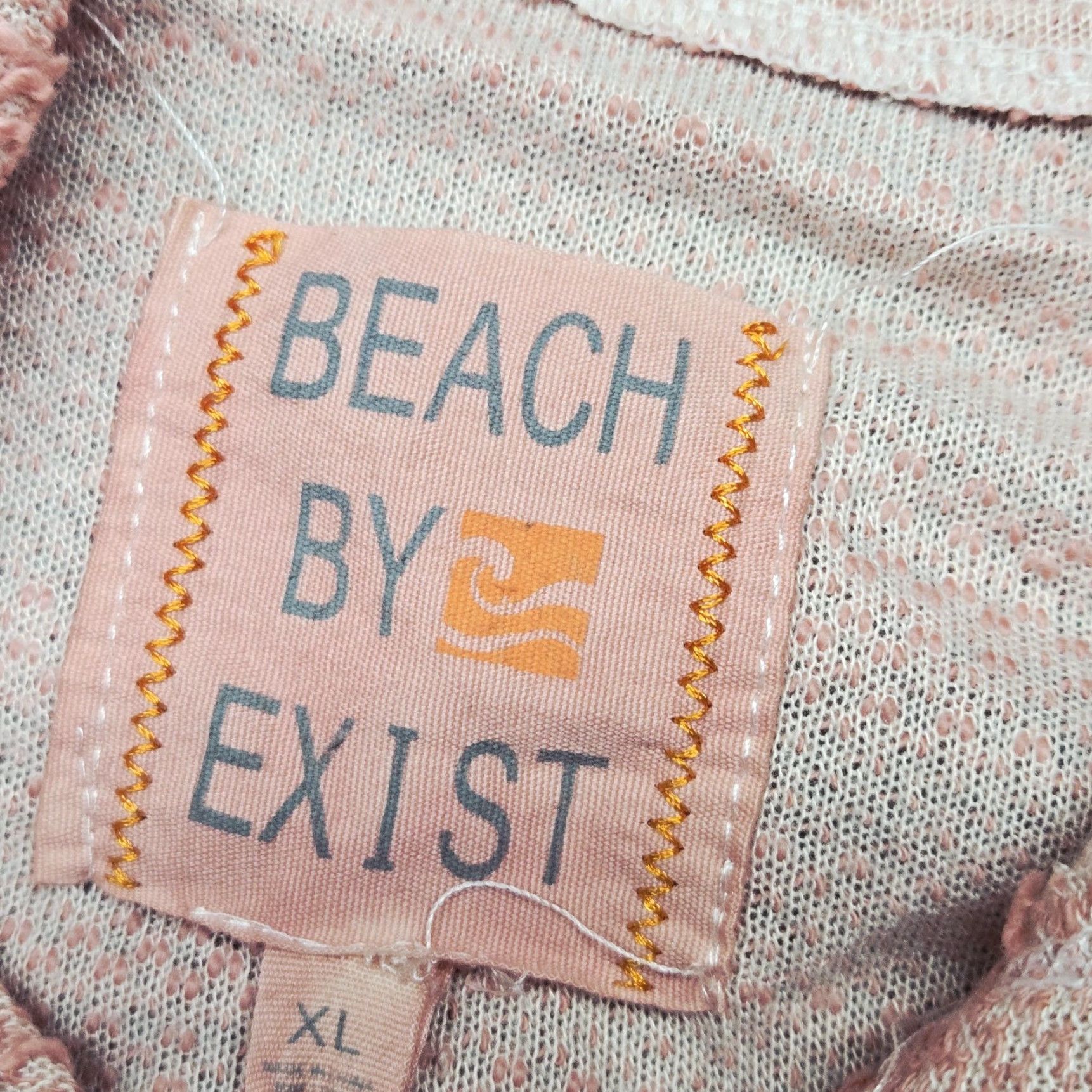 Vintage Laguna Beach Womens XL Hoodie Pink Ombre Embroidered Pullover Casual Beach by Exist Pullover Hoodie Wool? (Note: incorrect) Size XL / US 12-14 / IT 48-50 - 7 Thumbnail