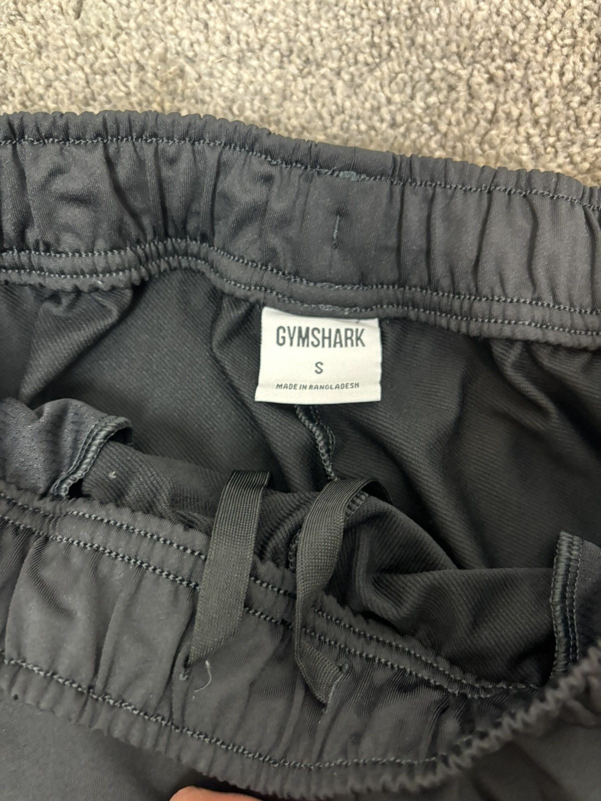 Gymshark Black gymshark sport stripe joggers Size US 30 / EU 46 - 8 Thumbnail