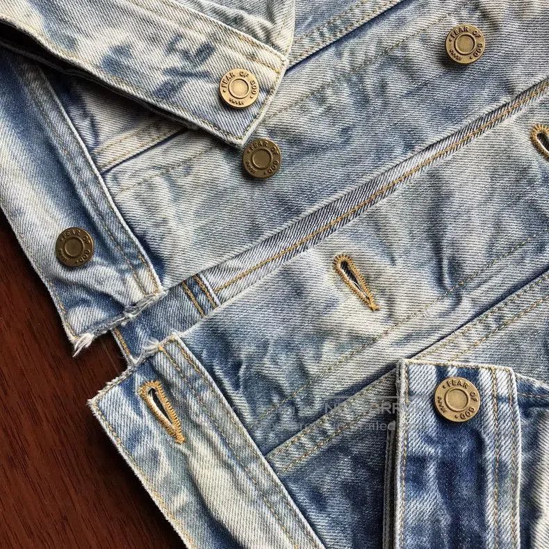 Fear of God Fear of God 5th Blue Denim Jacket. Size US S / EU 44-46 / 1 - 3 Thumbnail