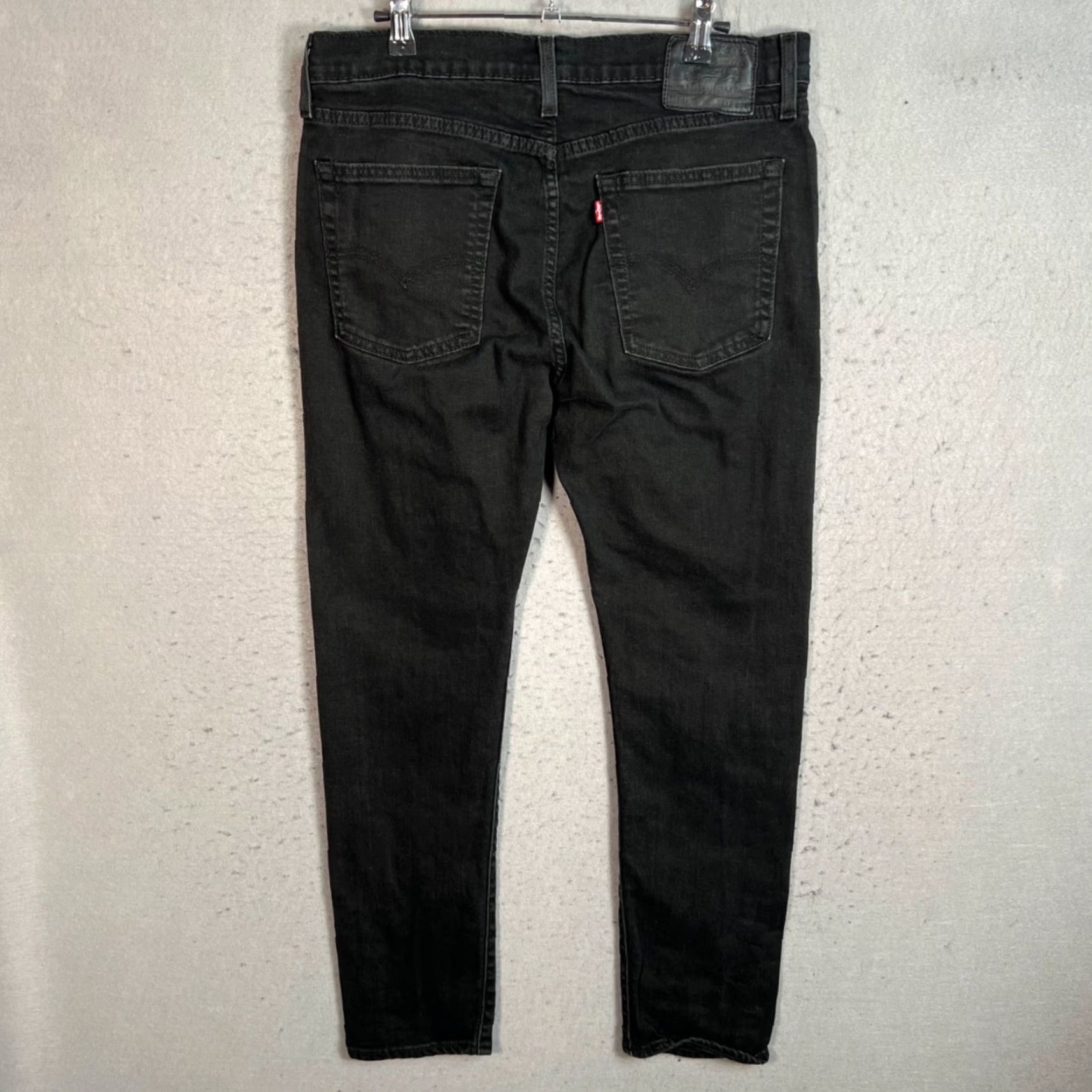 Levi's Levis 5191 Mens Slim Black Denim Jeans Cotton Blend 33x32 Slim Fit, Levi's 500 Series, 5-Pocket, Regular Size US 33 - 2 Thumbnail