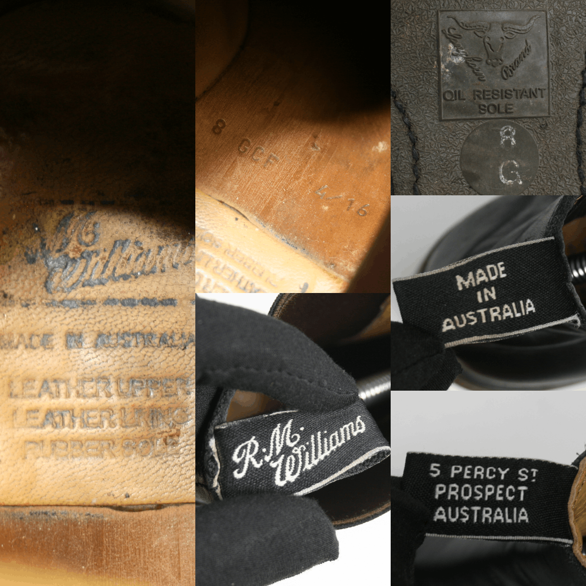 R.M. Williams 00S Craftsman Comfort Chelsea Boots Vintage Australia Size US 8 / EU 41 - 17 Thumbnail