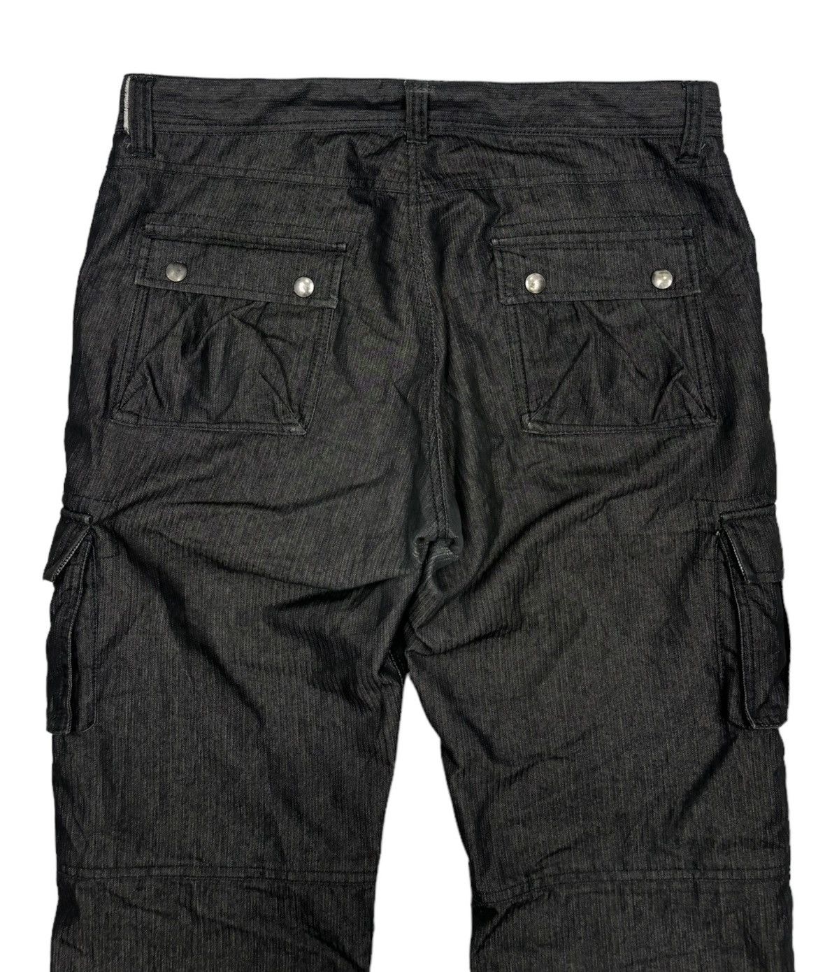Japanese Brand RARE MEN’S BA-TSU MULTI POCKET BLACK SHORT PANTS Size US 34 / EU 50 - 8 Thumbnail