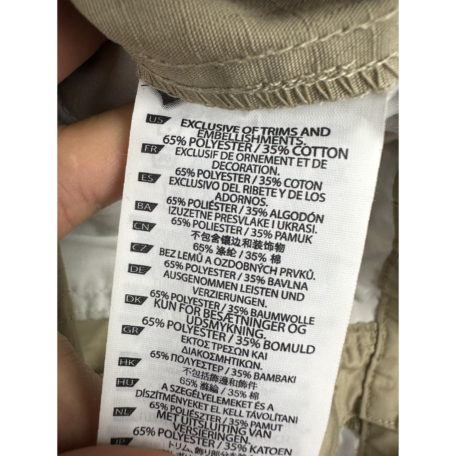 Vintage 5.11 Tactical Taclite Pro Pants Womens 10 Beige Cargo Twill Work Outdoor Utility Pants Size 32" / US 10 / IT 46 - 3 Thumbnail
