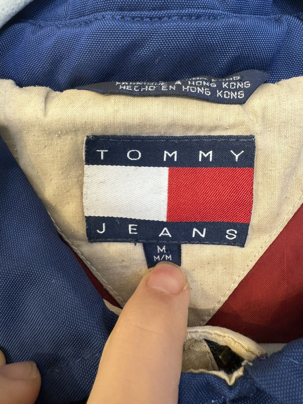 Tommy Hilfiger Tommy Hilfiger Denim jacket vintage USA retro 00s y2k 90s Size US M / EU 48-50 / 2 - 7 Thumbnail