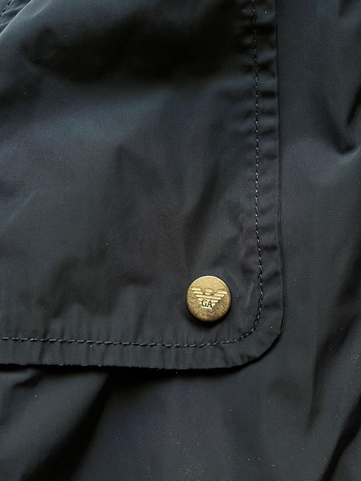 Emporio Armani Armani Jeans Jacket Sz 10 / M / 46 2010s Windbreaker Size M / US 6-8 / IT 42-44 - 12 Thumbnail