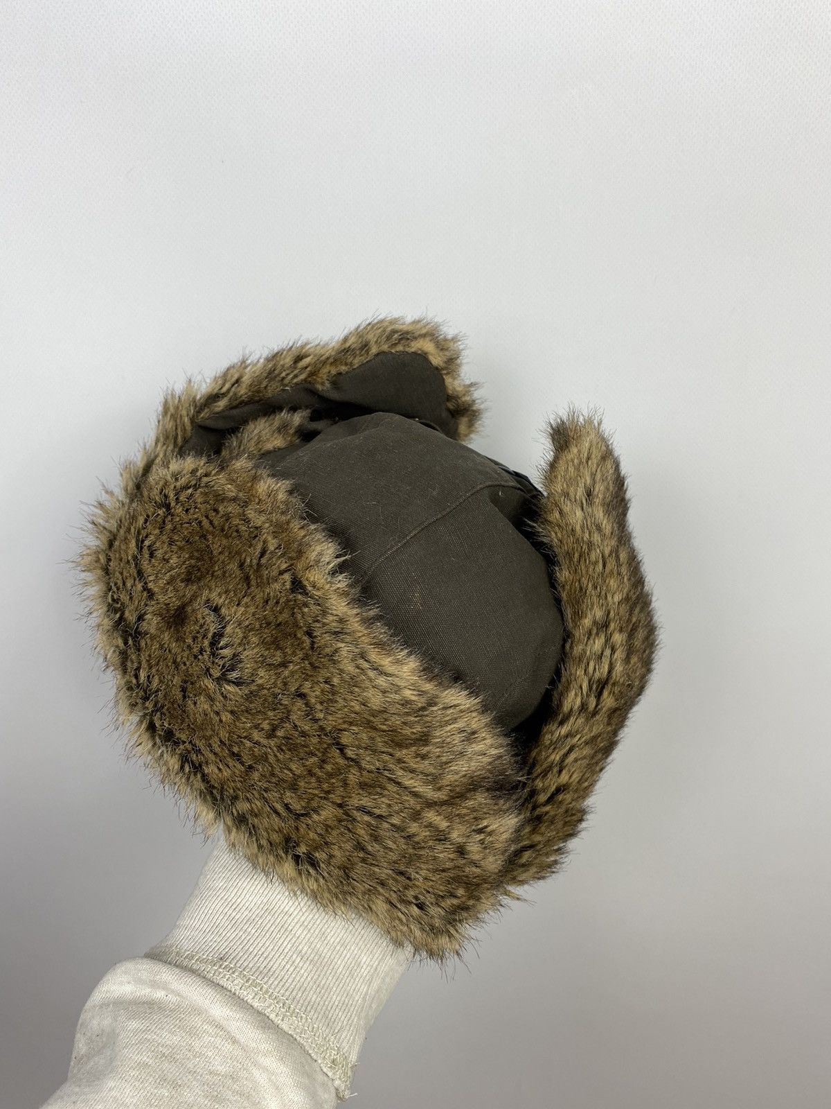 Japanese Brand Vintage Y2K Ushanka Fuzzy mohair Tyler hat Size ONE SIZE - 4 Thumbnail