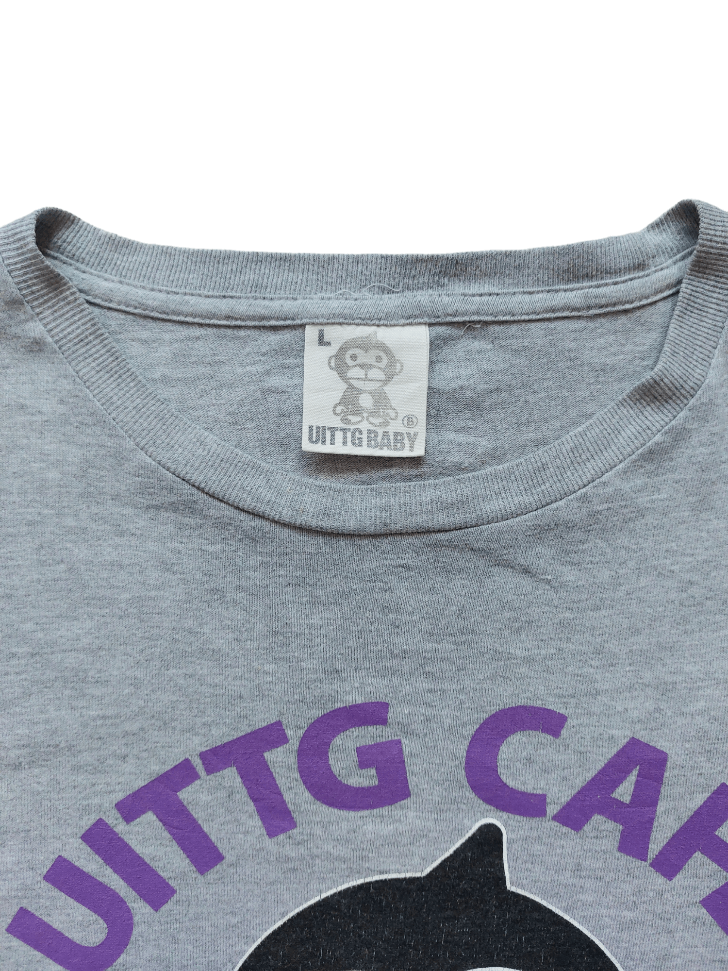 Vintage Uittg Baby Big Logo Inspired by A Bathing Ape Size US L / EU 52-54 / 3 - 9 Thumbnail
