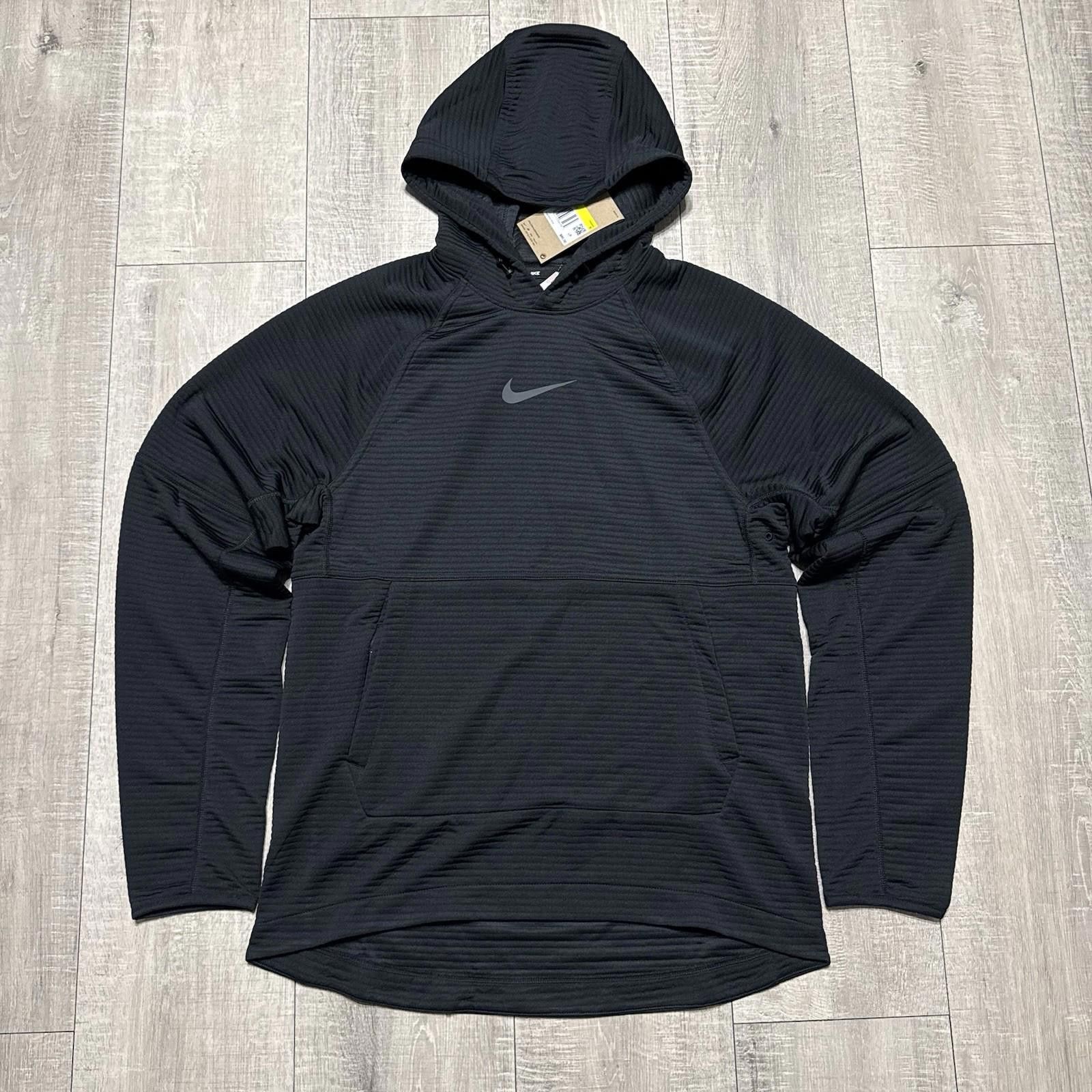 Nike Nike Dri-Fit Fleece Ribbed Knit Training Hoodie DV9821-010 Size US S / EU 44-46 / 1 - 1 Thumbnail
