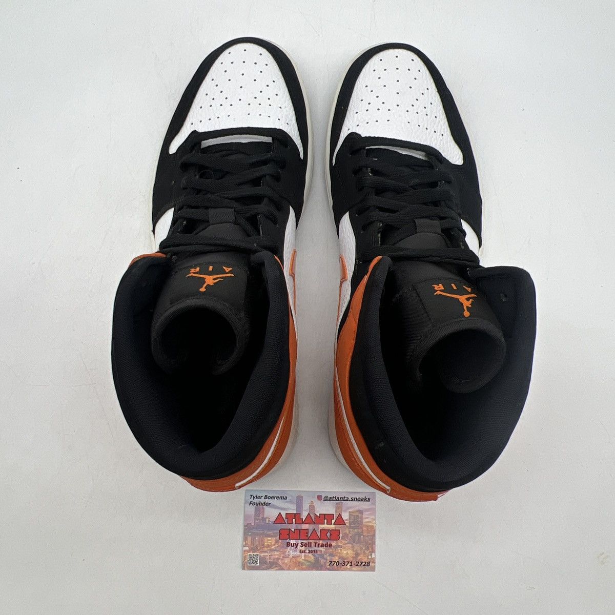 Nike Air Jordan 1 mid shattered backboard Size US 12 / EU 45 - 6 Thumbnail