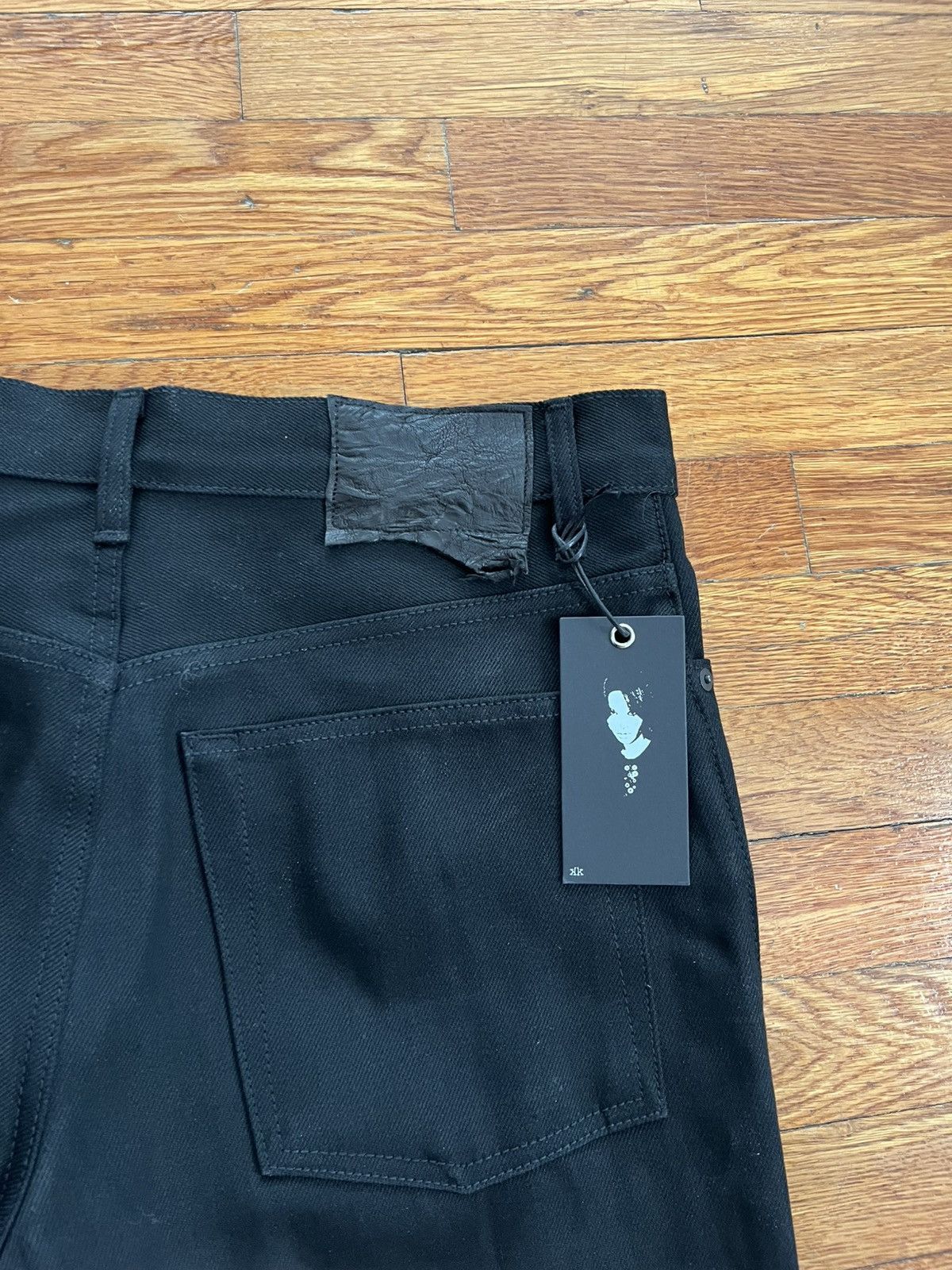 K-Two Studios K-Two Studios 14.5oz Black Bootcut Selvedge Heavy Denim Size US 32 / EU 48 - 3 Thumbnail