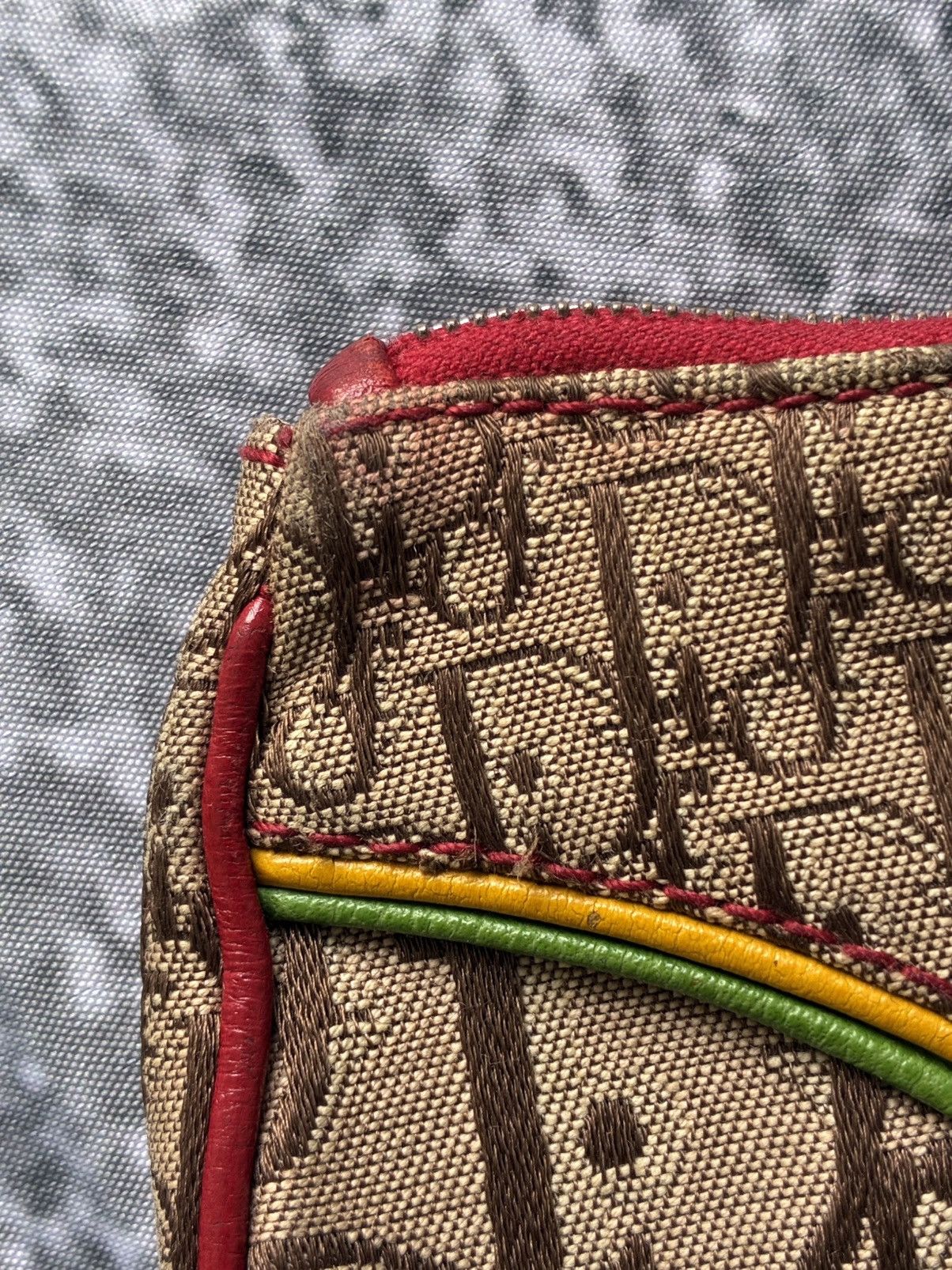 Dior Dior Rasta Saddle Wallet by Galliano Size ONE SIZE - 9 Thumbnail