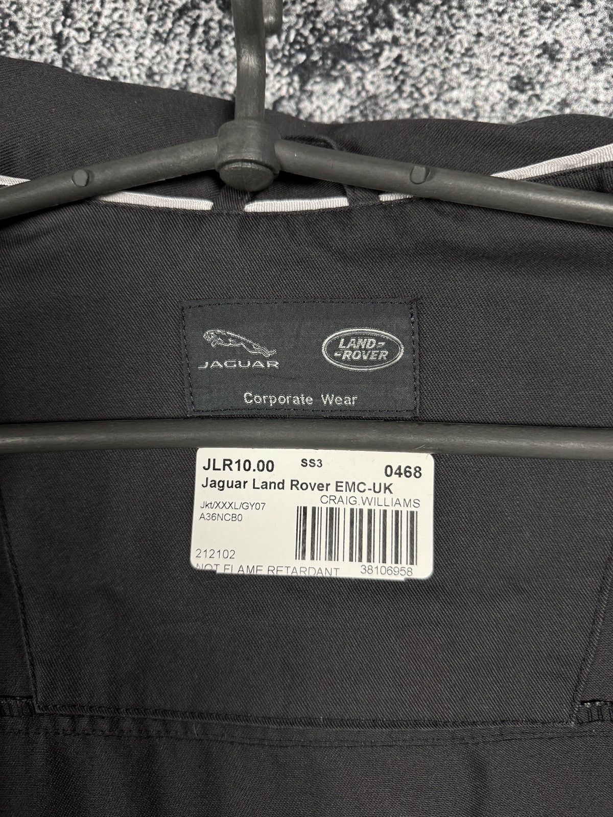 Vintage Jaguar Land Rover Workwear Racing Jacket Craig Williams 3XL Size US XXL / EU 58 / 5 - 9 Thumbnail