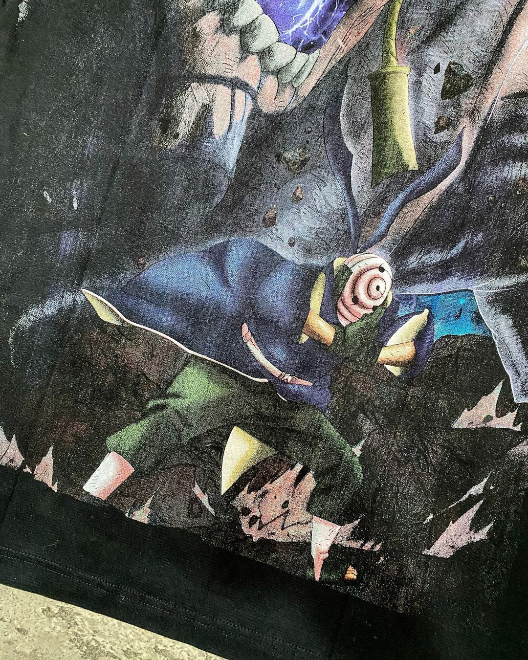 Japanese Brand × Vintage Naruto Obito Bootlegtee Size US XL / EU 56 / 4 - 6 Thumbnail
