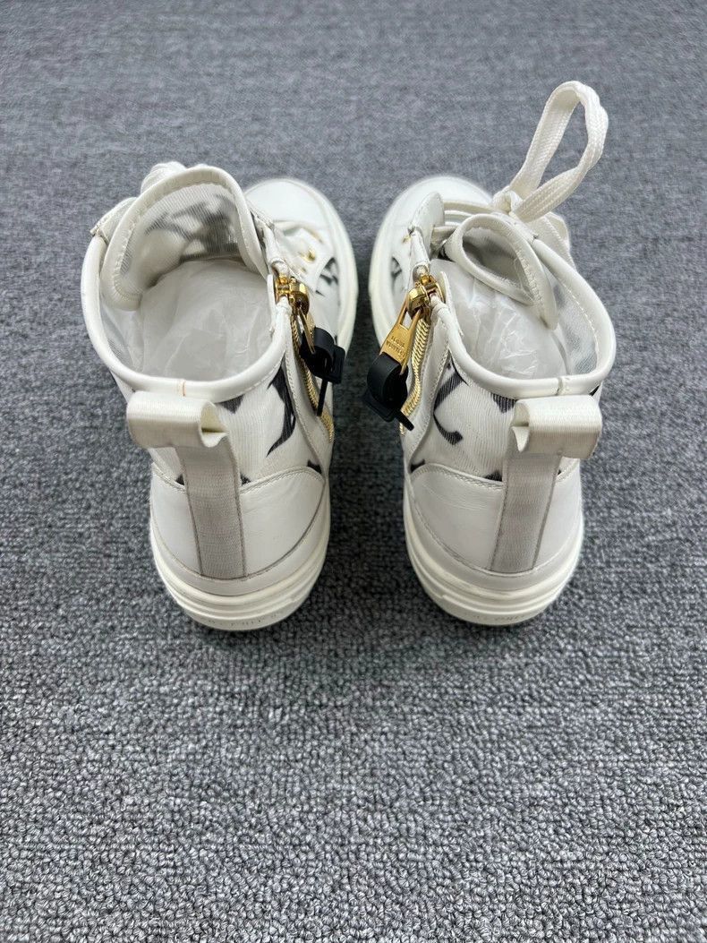 Louis Vuitton louis vuitton high-top mesh sneakers-2507 Size US 6.5 / EU 39-40 - 4 Thumbnail